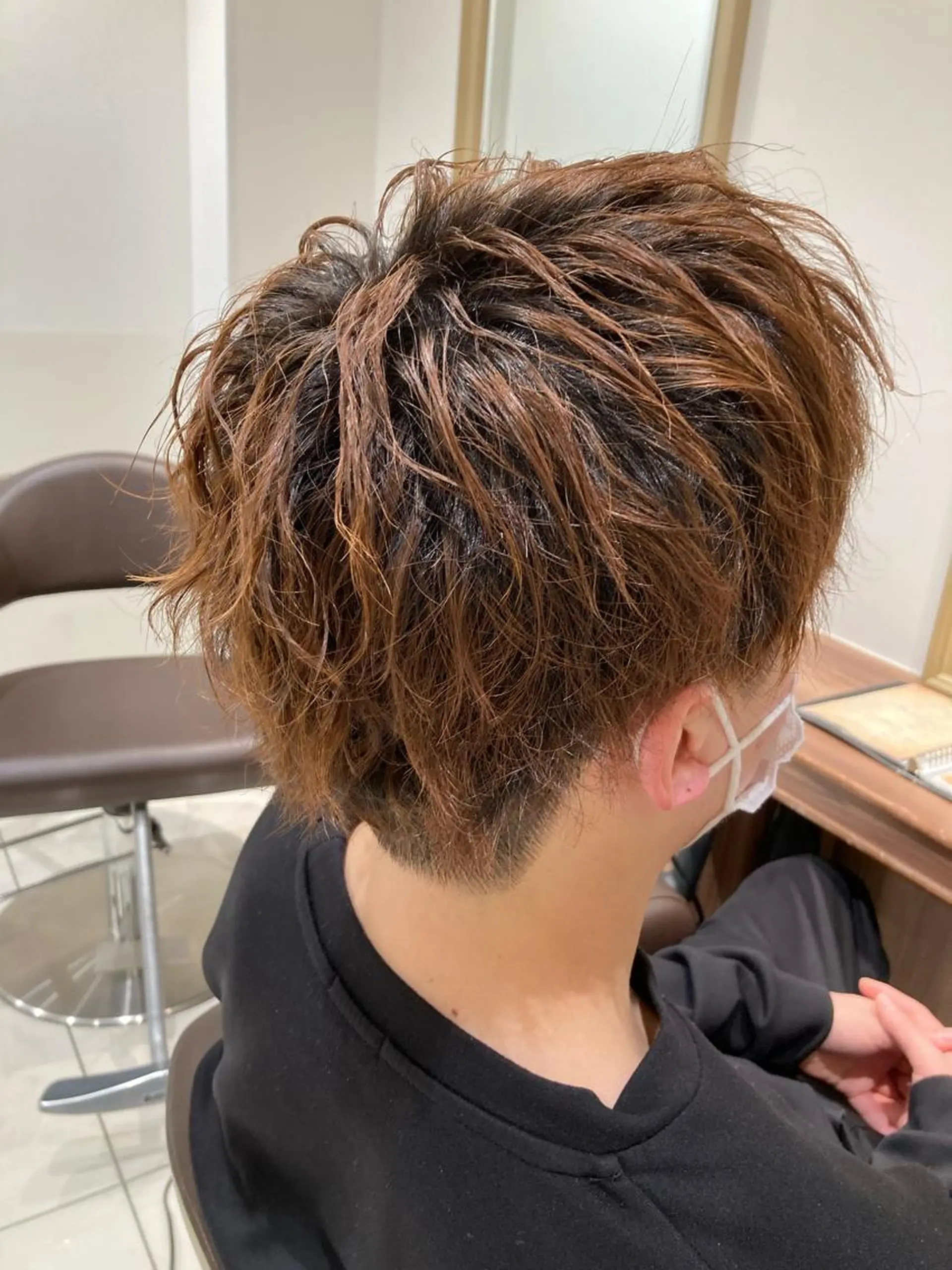 パーマ メンズ ✨韓国風特化/ 永島玲香✨のヘアスタイル