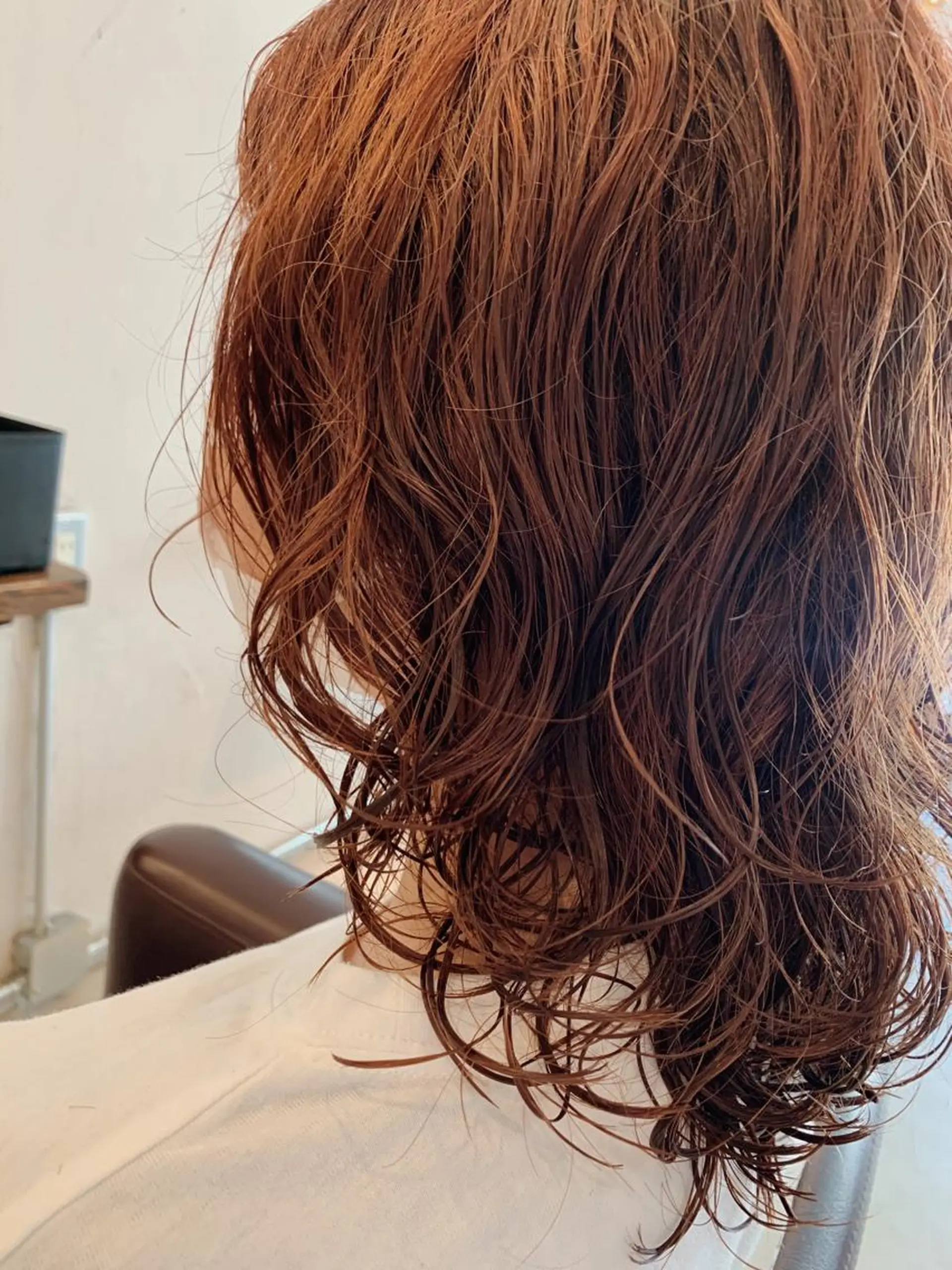 ミディアム ミディアムパーマ 東京の技術を 京都で✂︎🕊️💖のヘアスタイル