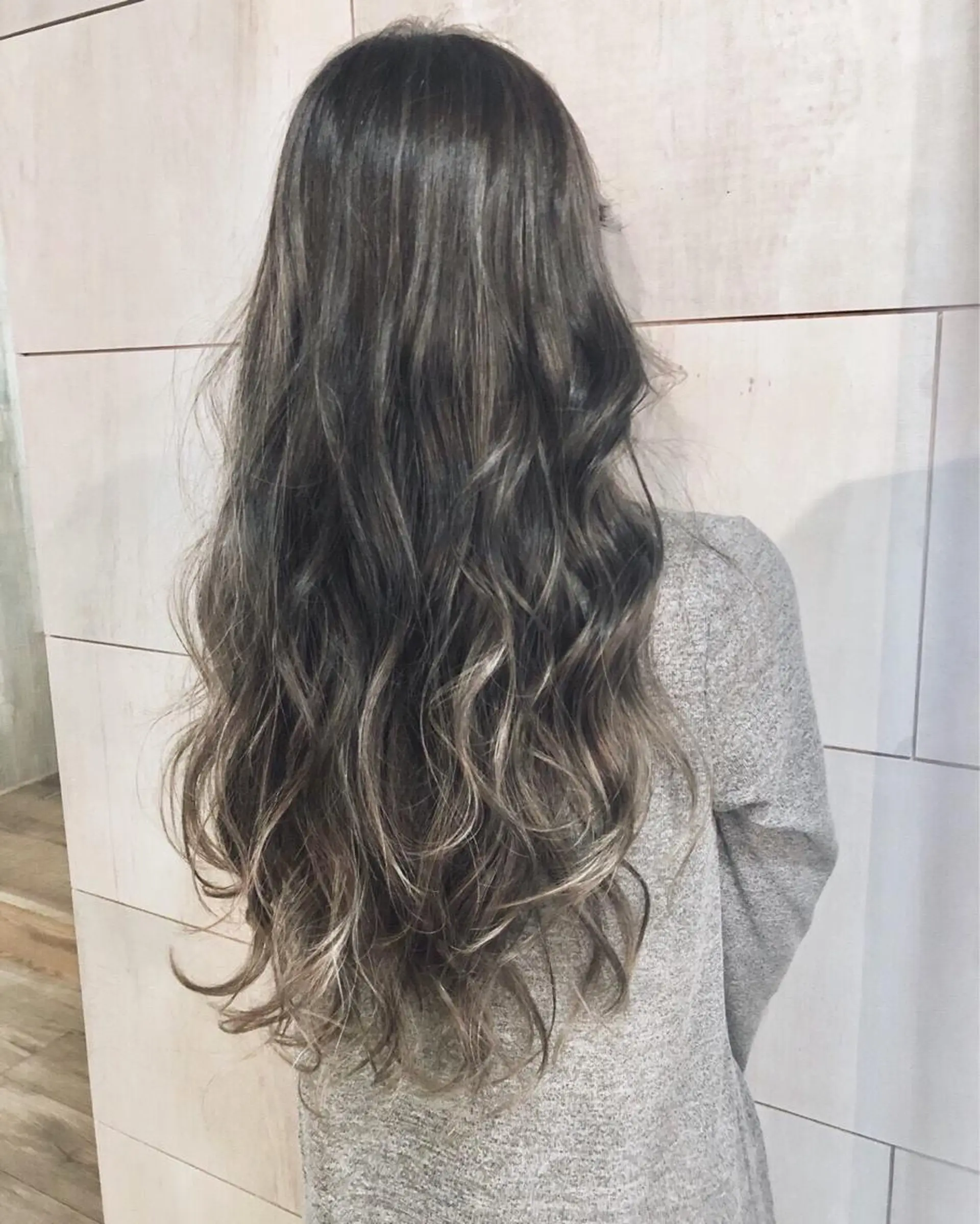 ロング カラー メンズカットグラデー ションカラー/ケイゴのヘアスタイル