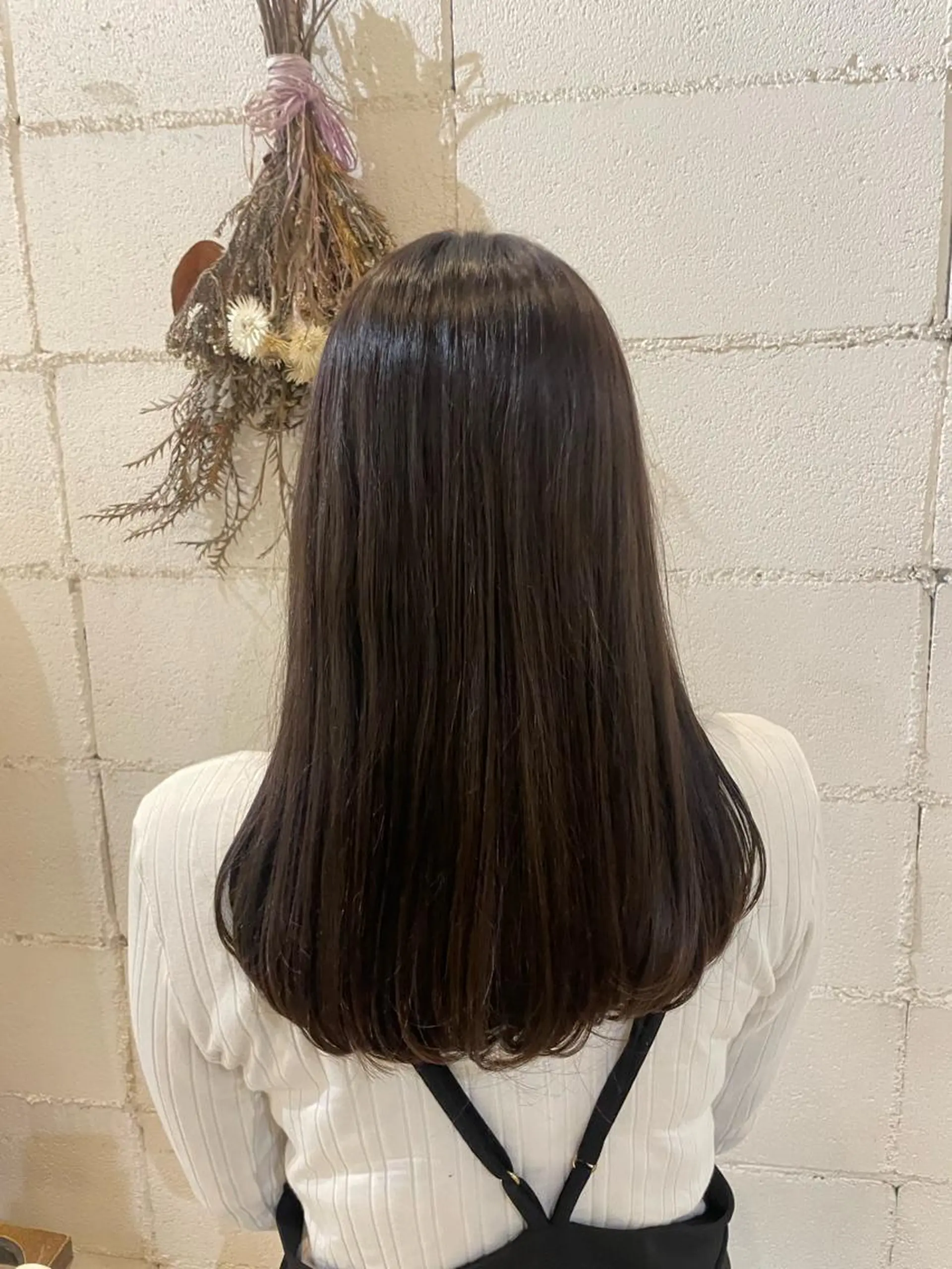 ロング カラー 透明感カラー ヘアカラー トリートメント いまじゅく あおいのヘアスタイル