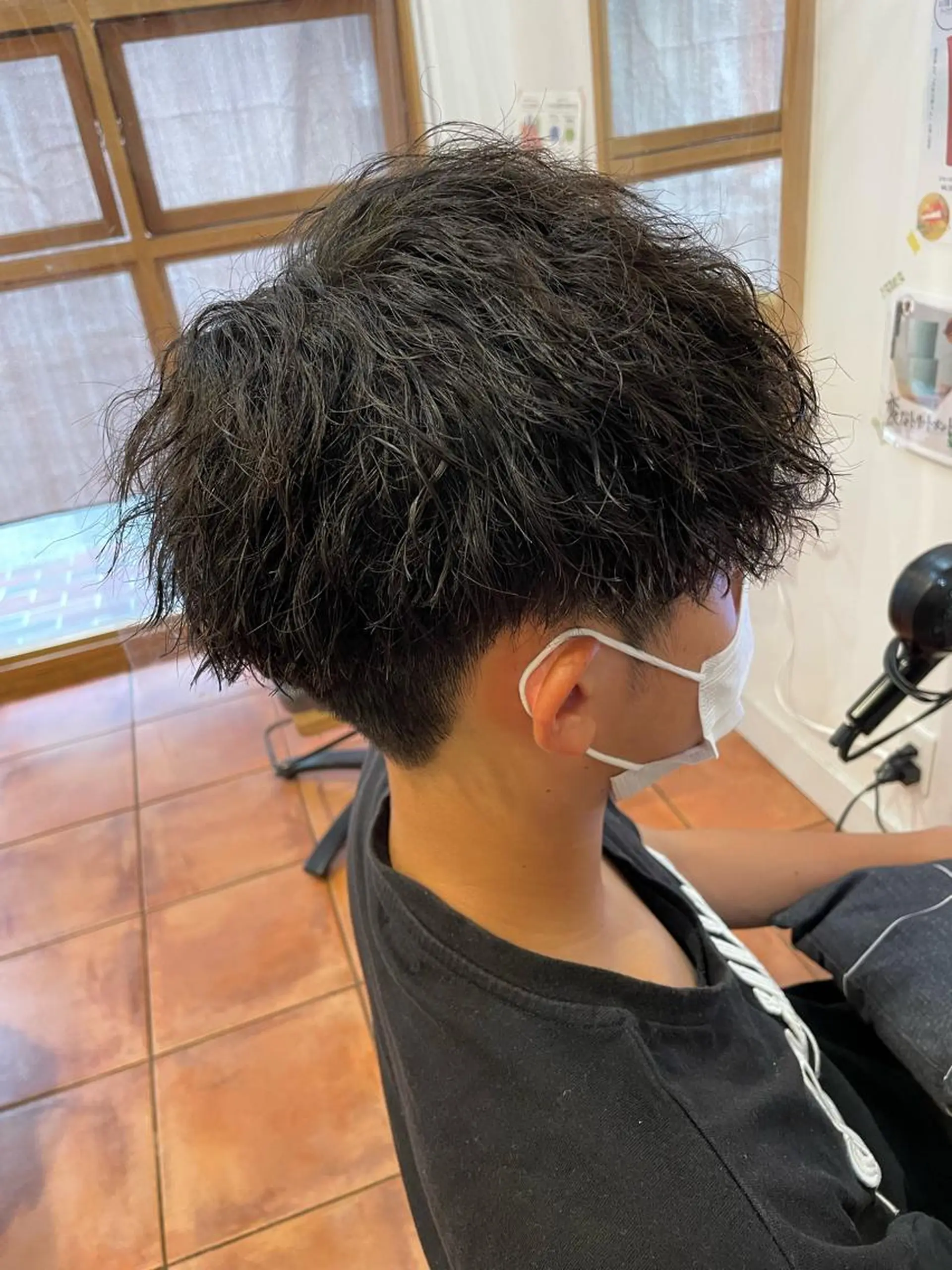 パーマ メンズ メンズパーマ ツイストスパイラルパーマ スパイラルパーマ 美髪ストレート/ メンズヘア/中田海斗のヘアスタイル