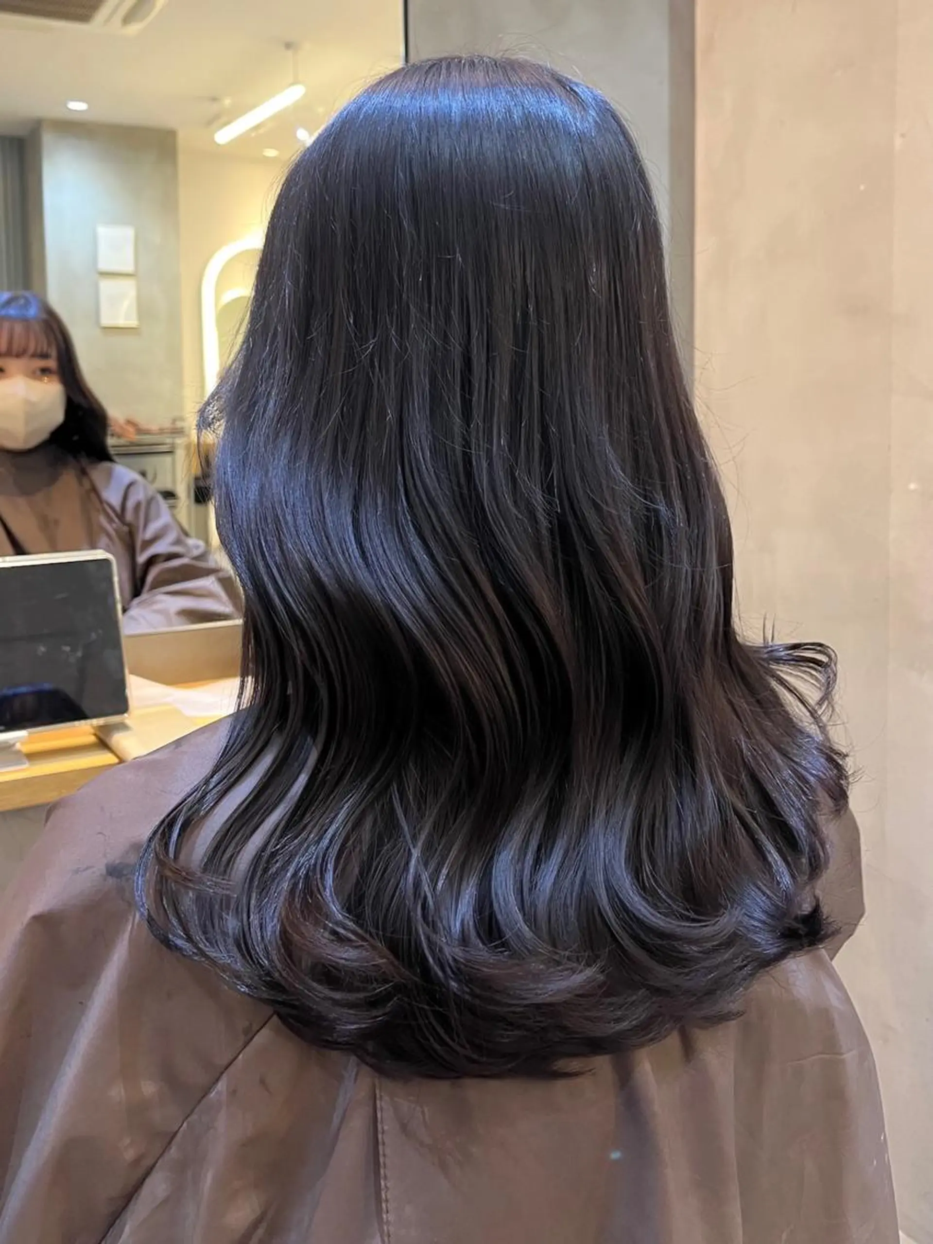 ロング カラー カット ヘアカラー トリートメント 渋谷で叶う美髪❤ ◎NATSUKI🤍のヘアスタイル