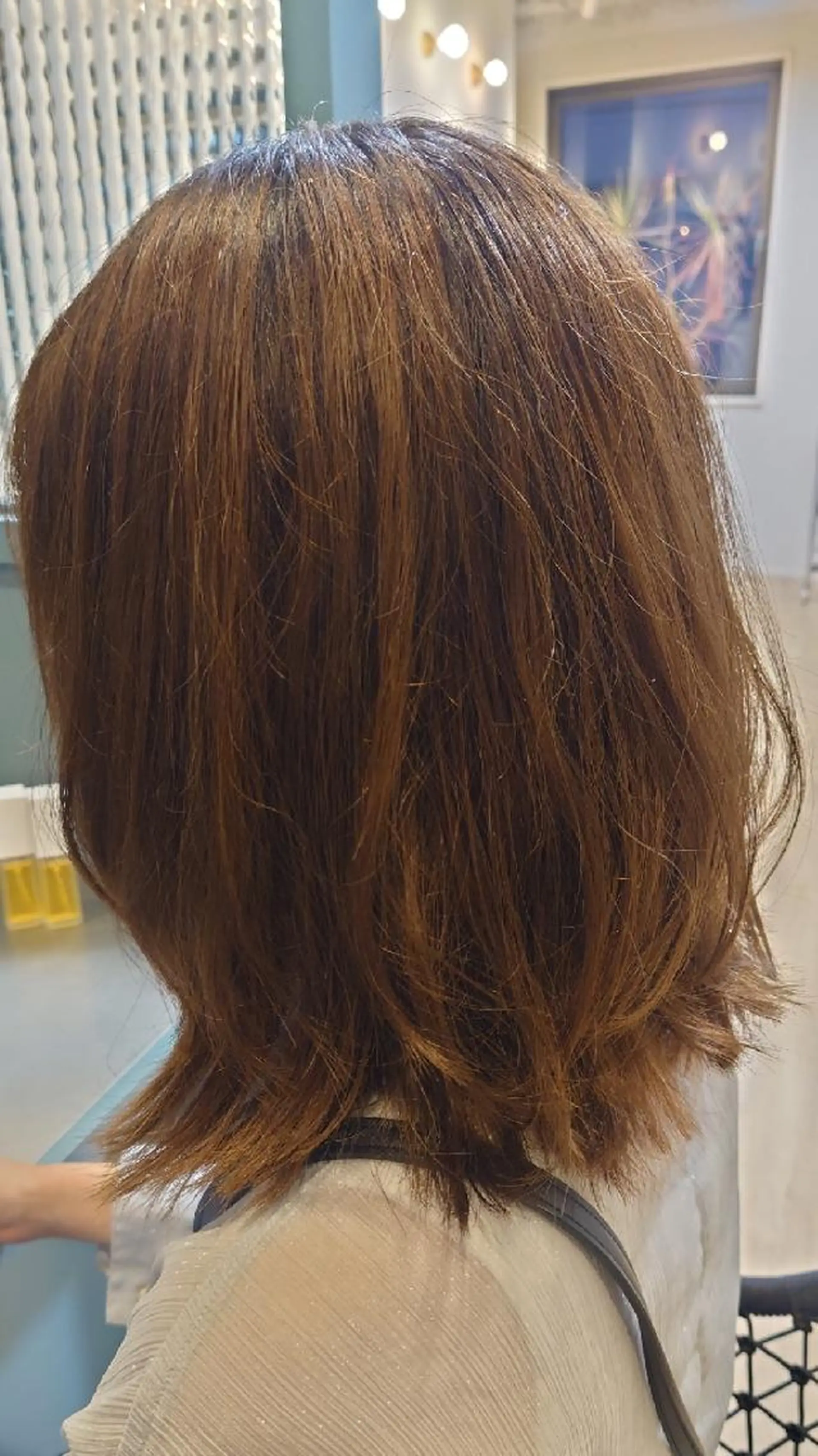 ロング カラー ロングレイヤー レイヤーカット ロング 似合わせカット 小顔カット CESLIONS祐天寺所属・田中将平【 サロンマネージャー】のヘアスタイル