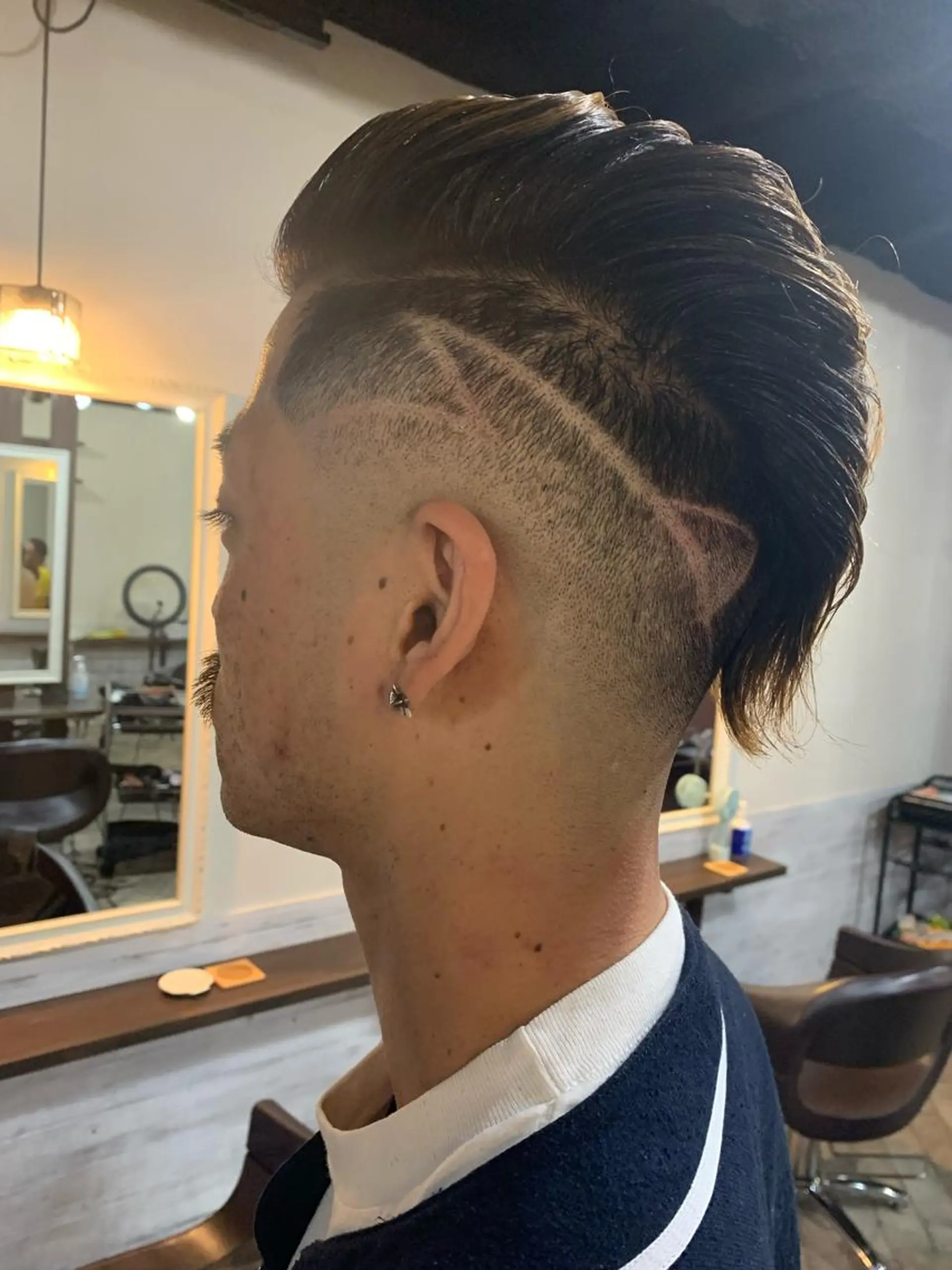 ショート メンズ フェードカット スキンフェード カット Men's salon ANSWER所属・メンズサロン ANSWERのヘアスタイル