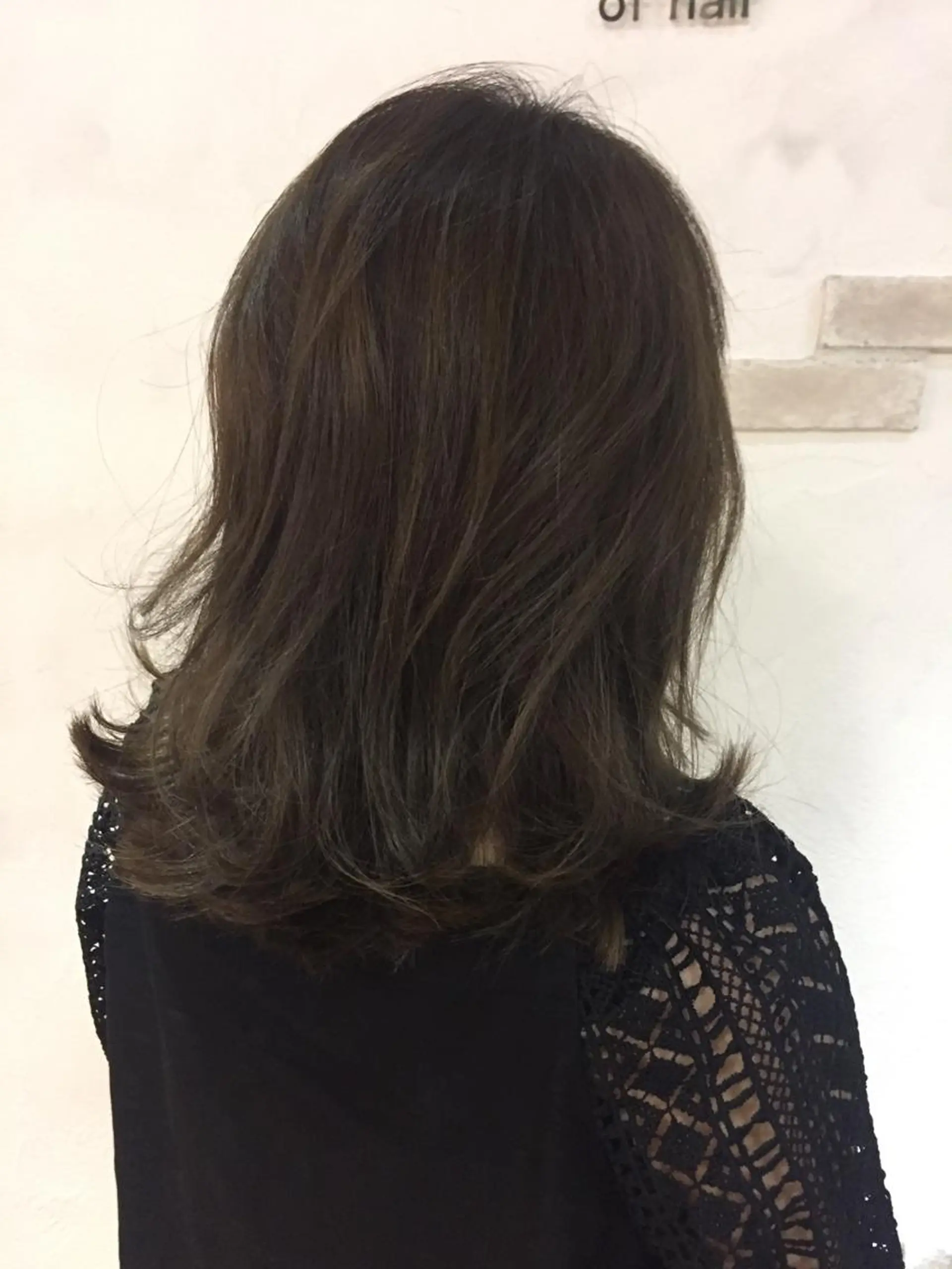 ミディアム カラー ヘアアレンジ ハットリ /北習志野のヘアスタイル