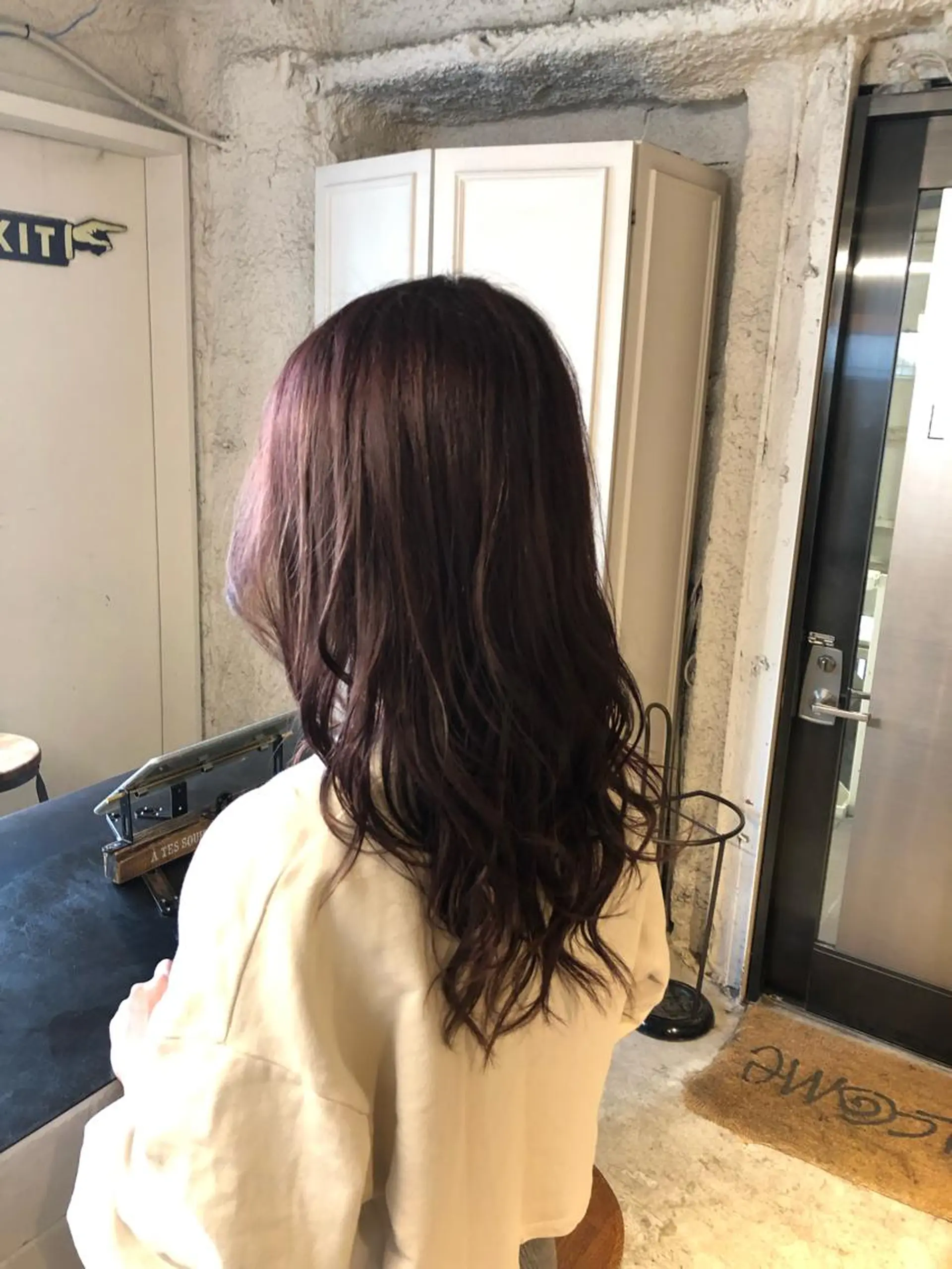 ミディアム SALOWIN 表参道所属・シンカ 表参道のヘアスタイル