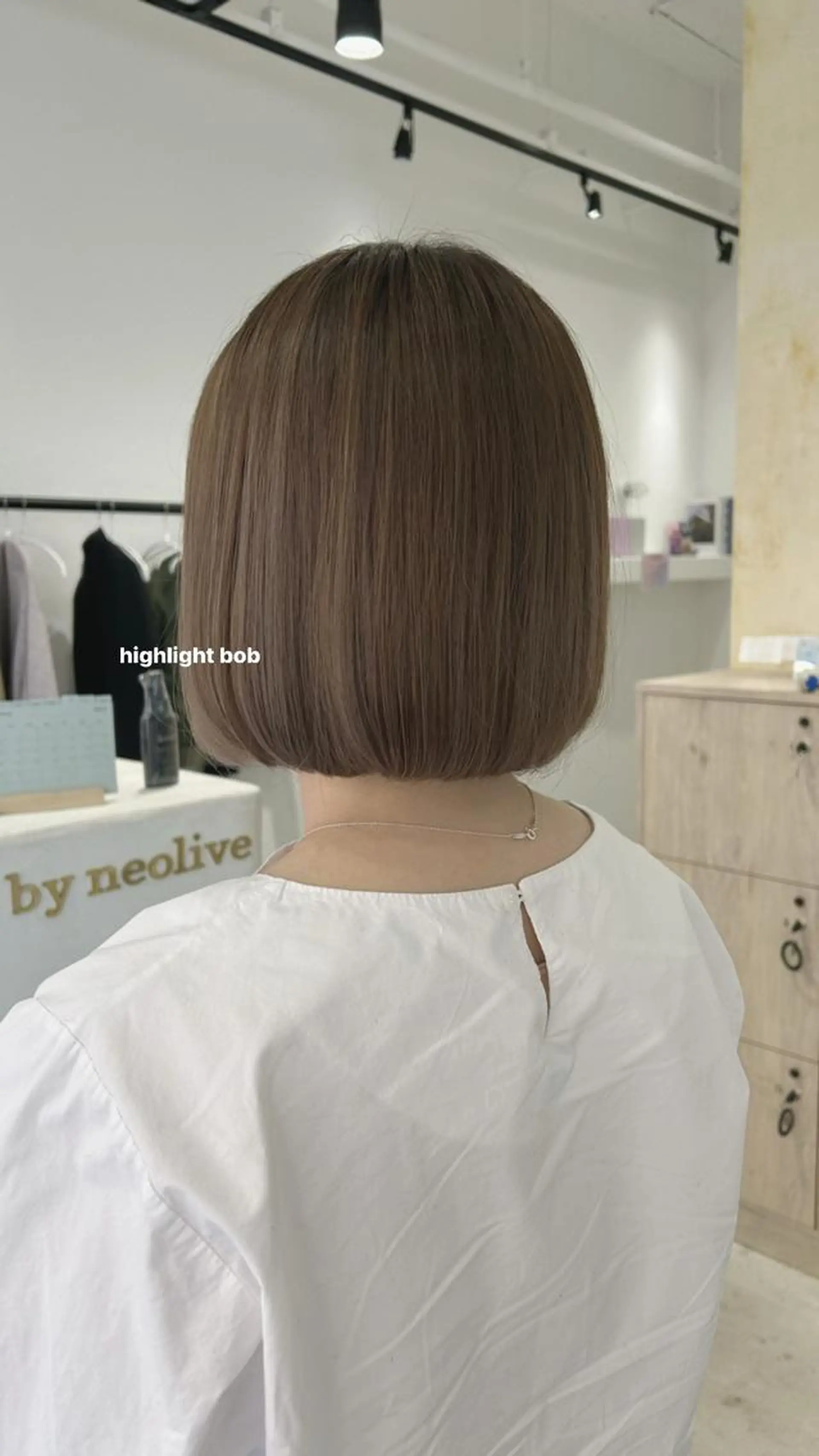 ミディアム カラー 顔周りレイヤー 🎀マリノのヘアスタイル