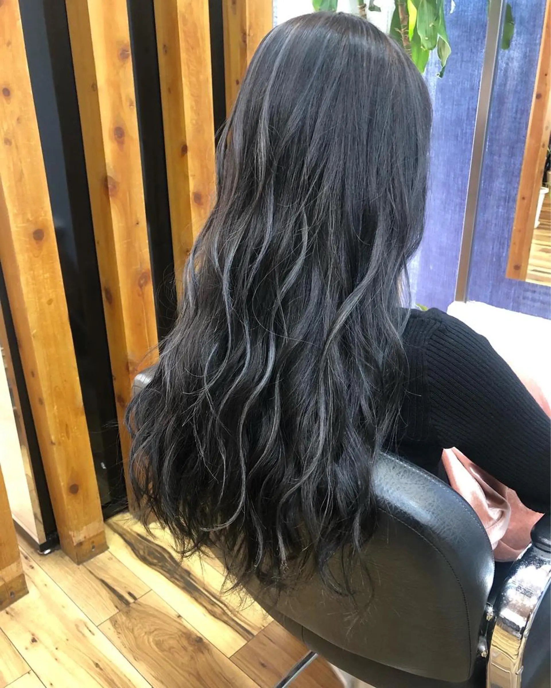 ロング カット ヘアカラー ツイスパ特化 メンズサロンのヘアスタイル