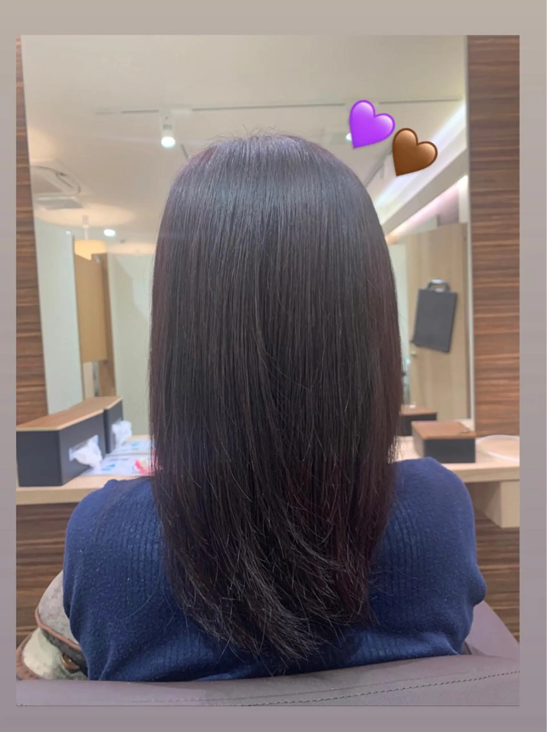 ロング カラー 飯塚 優希のヘアスタイル