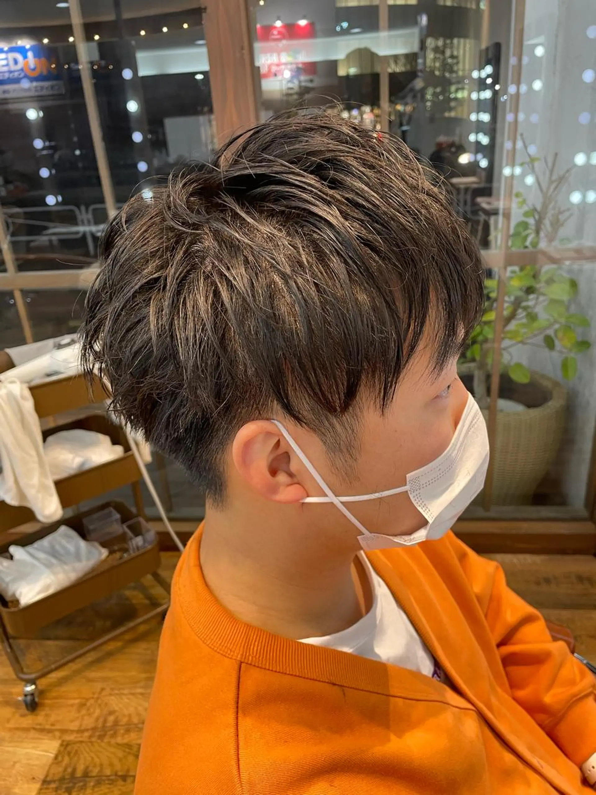 メンズ 林 侑弥のヘアスタイル