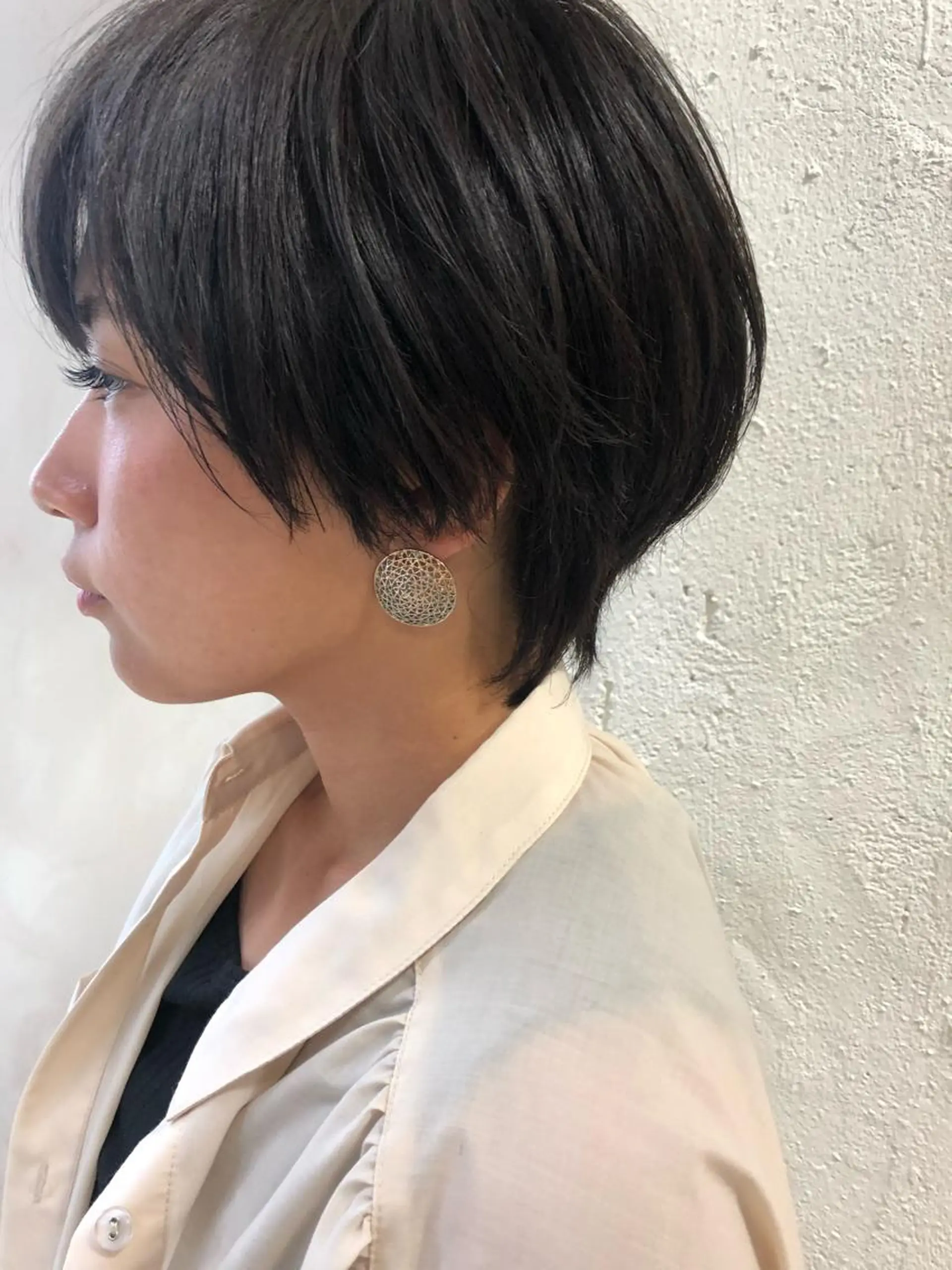 ショート ショートヘア せこぐち まいのヘアスタイル