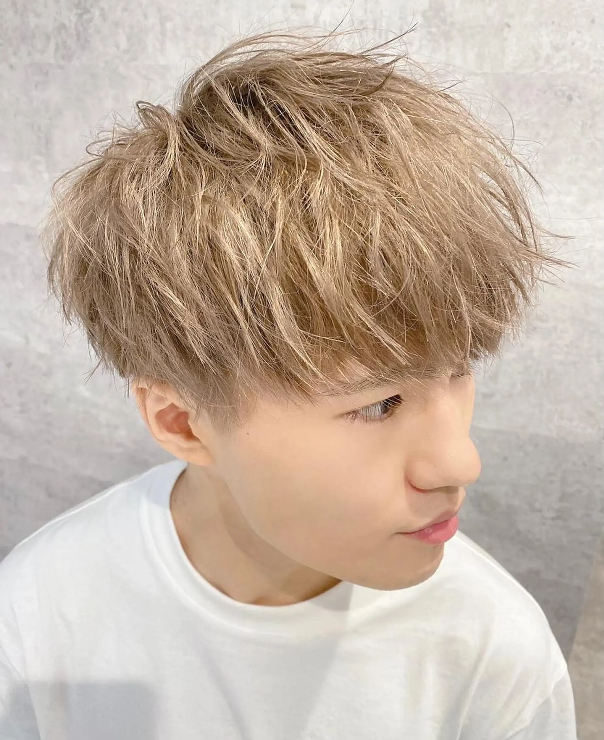 メンズ カラー メンズハイライト メンズインナーカラー ダブルカラー グラデーションカラー ハイライトカラー BUCKS【天王寺】 バックス【駅30秒】のヘアスタイル