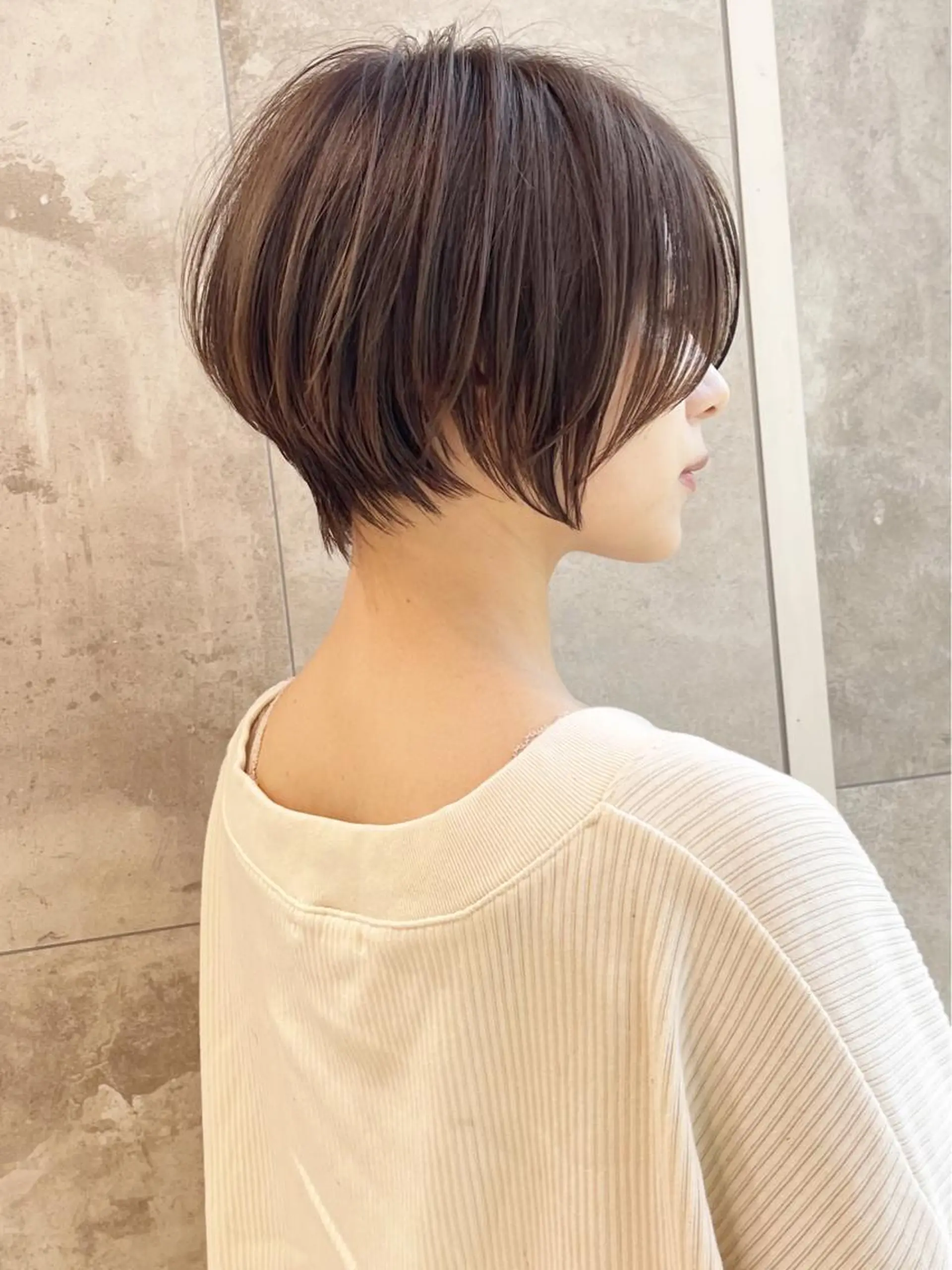 ショート くびれヘア ショートヘア grand表参道所属・西村 公孝のヘアスタイル