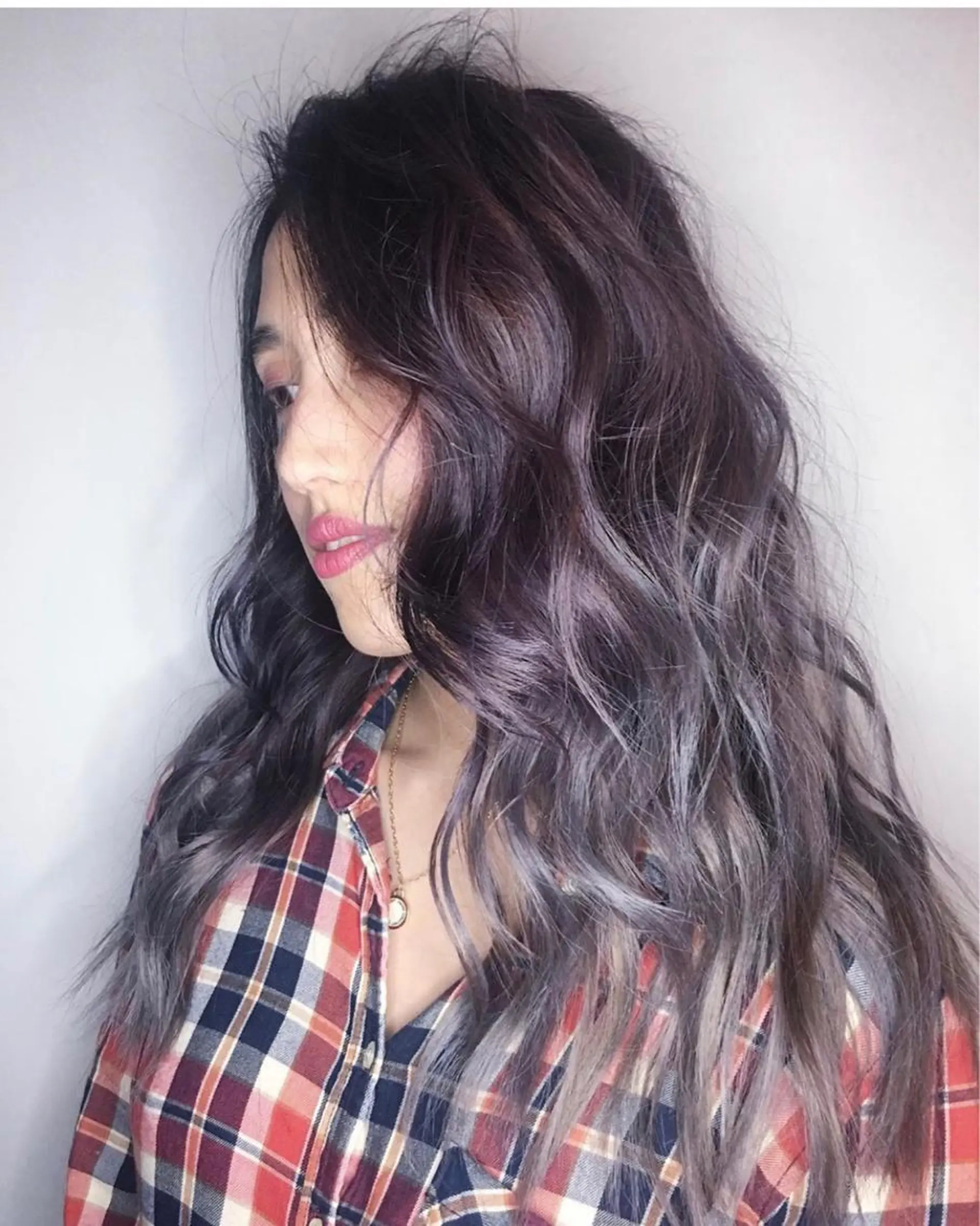 ロング カラー SHINKA所属・小倉 愛のヘアスタイル