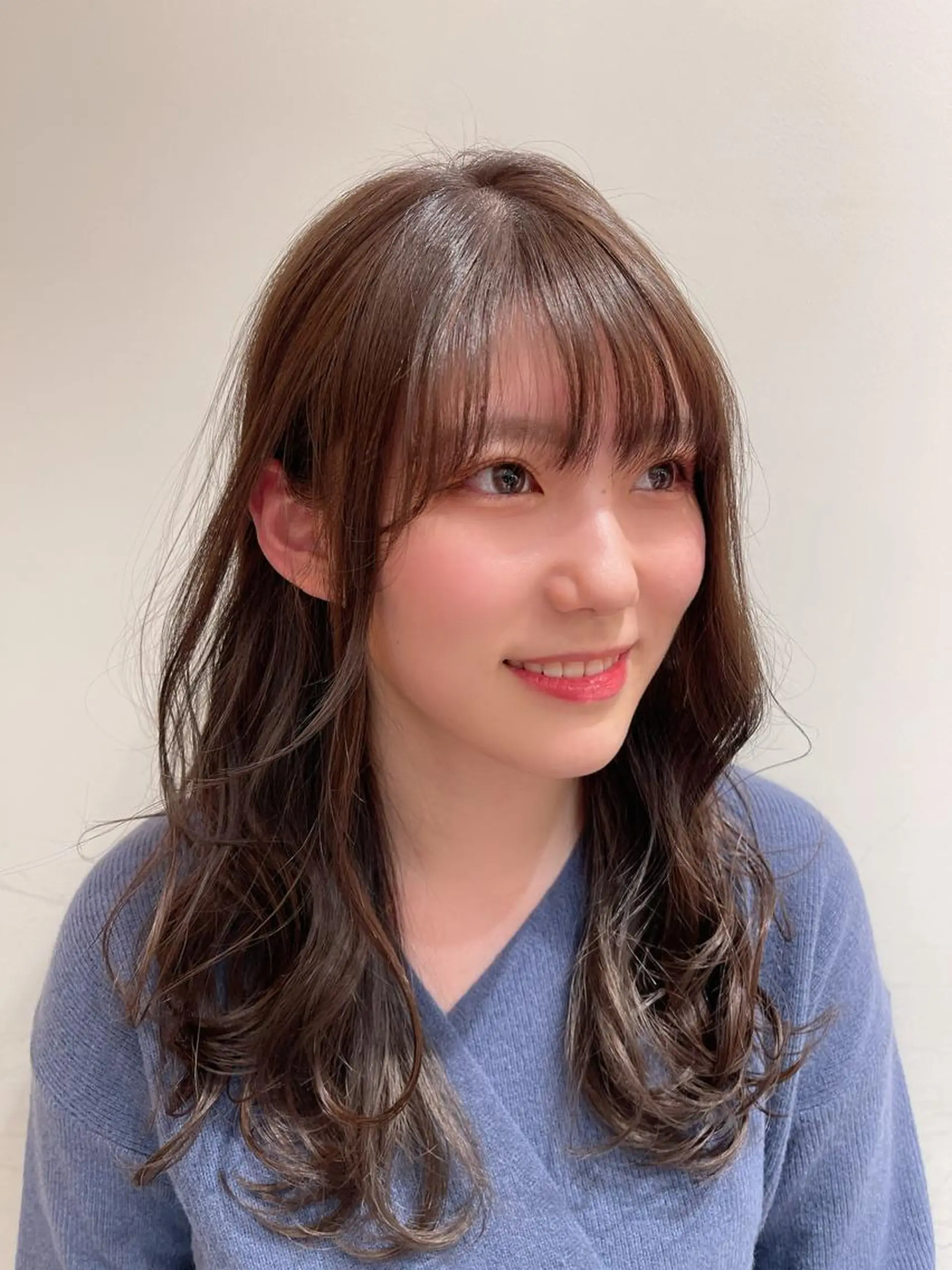 セミロング カラー グレージュ ヘアカラー noe tton  【ノエ トトン】所属・だいや/メンズパーマ メンズカット/名古屋のヘアスタイル