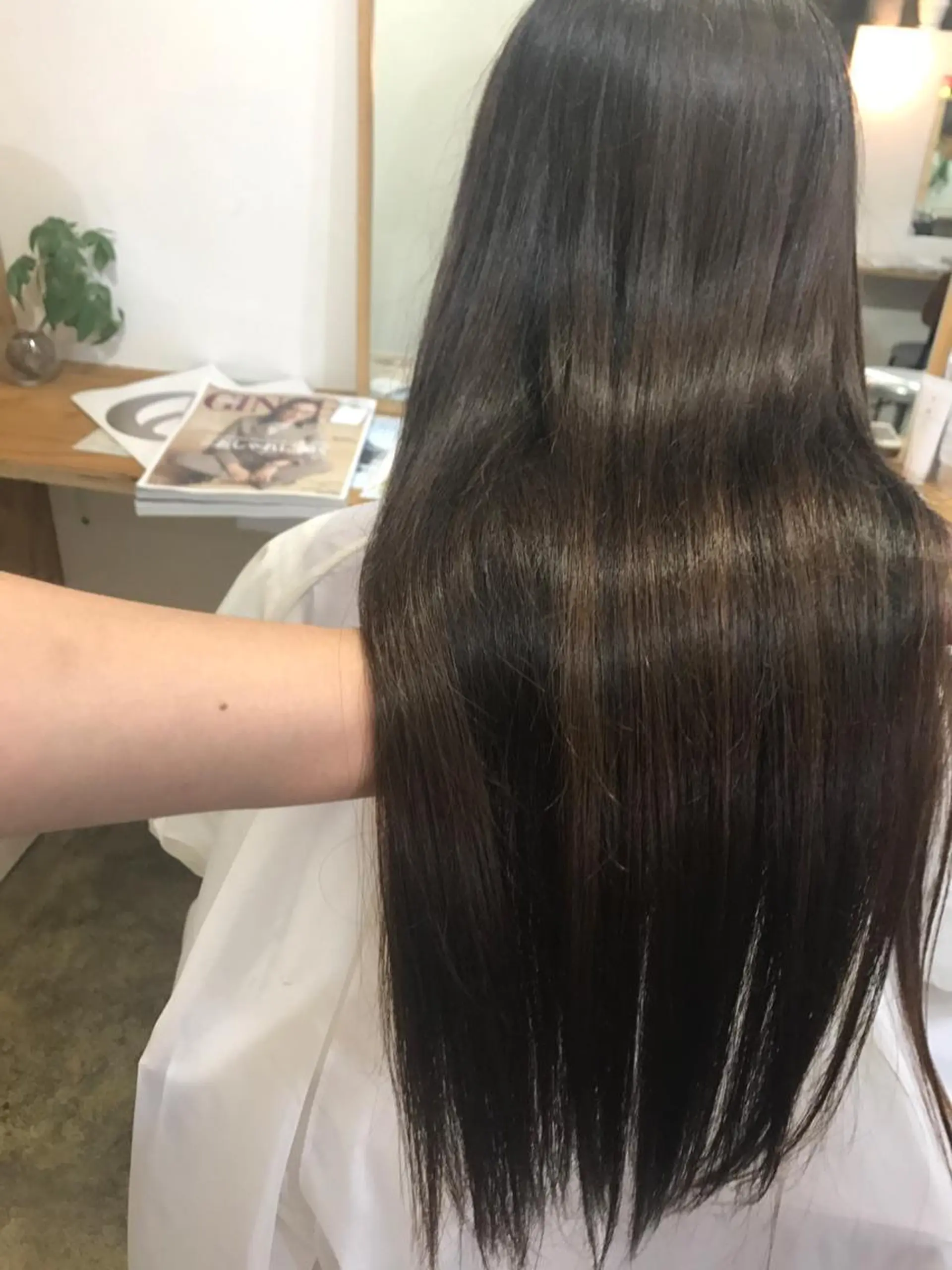 ロング カラー トリートメント カット ヘアカラー トリートメント 💎髪質改善💎 デザイナーshinのヘアスタイル