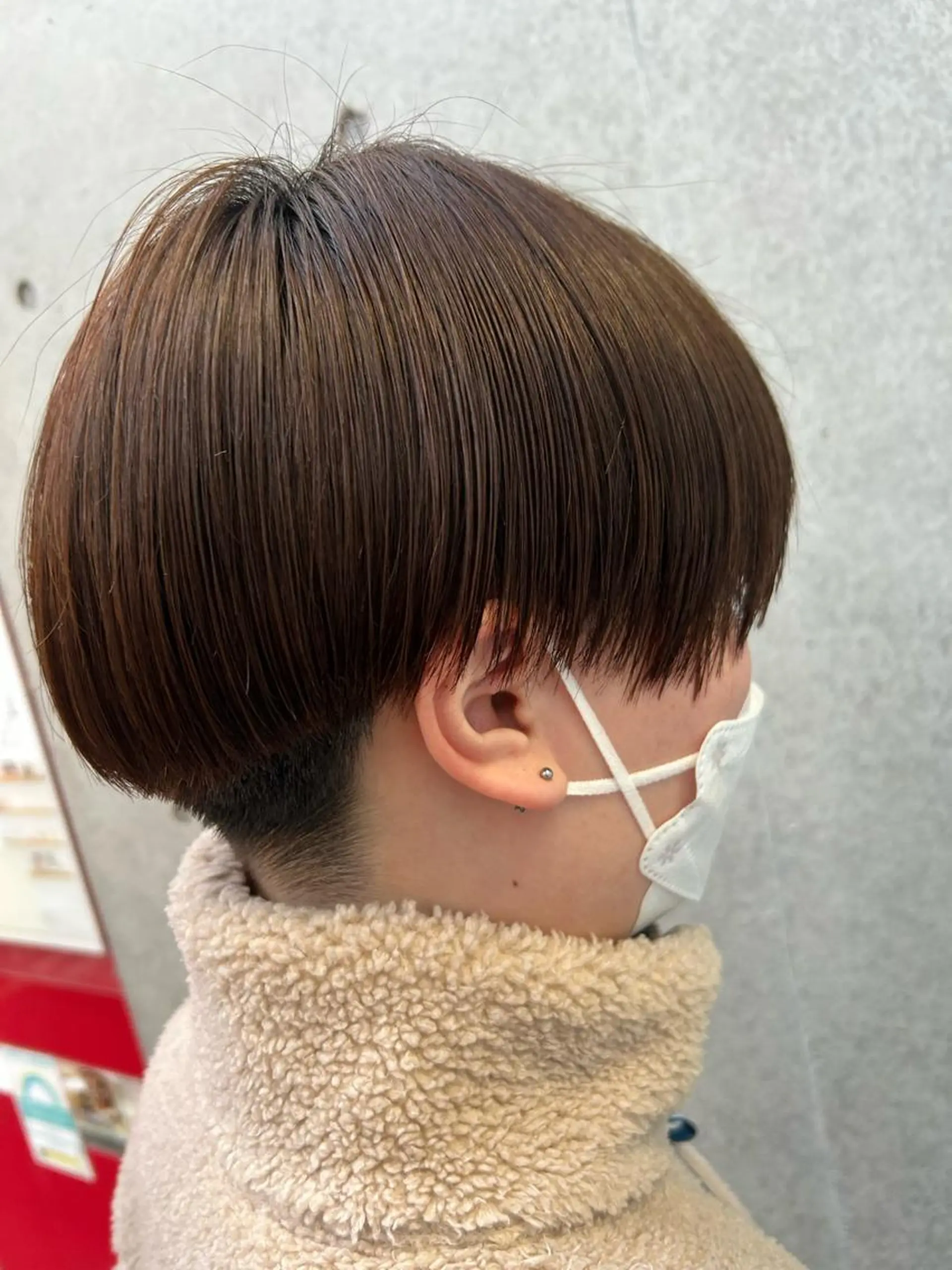 ショート ショートヘア 阪口 依美奈のヘアスタイル