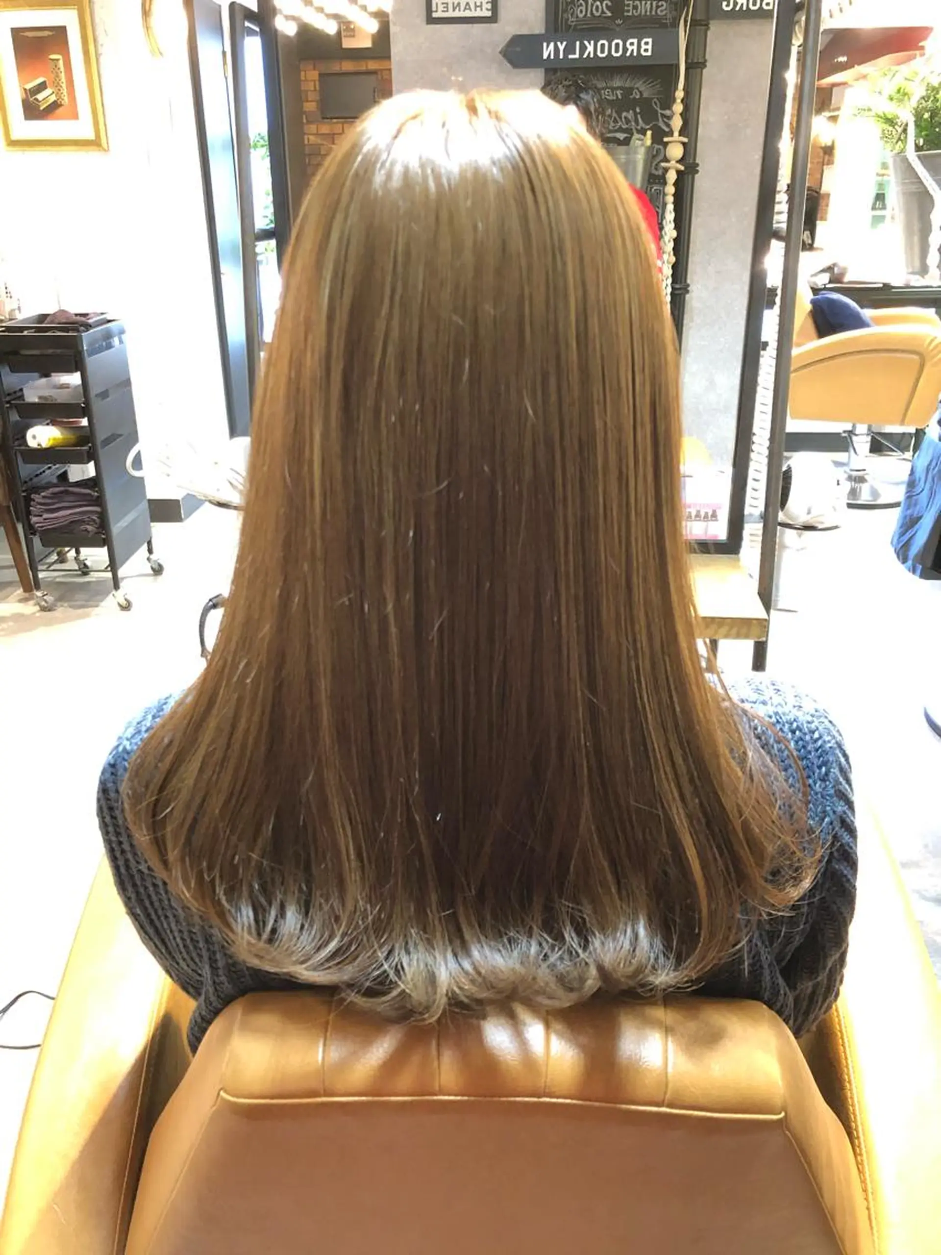 ロング ロング 小顔カット トリートメント 髪質改善縮毛矯正 リピートNo.1米倉のヘアスタイル