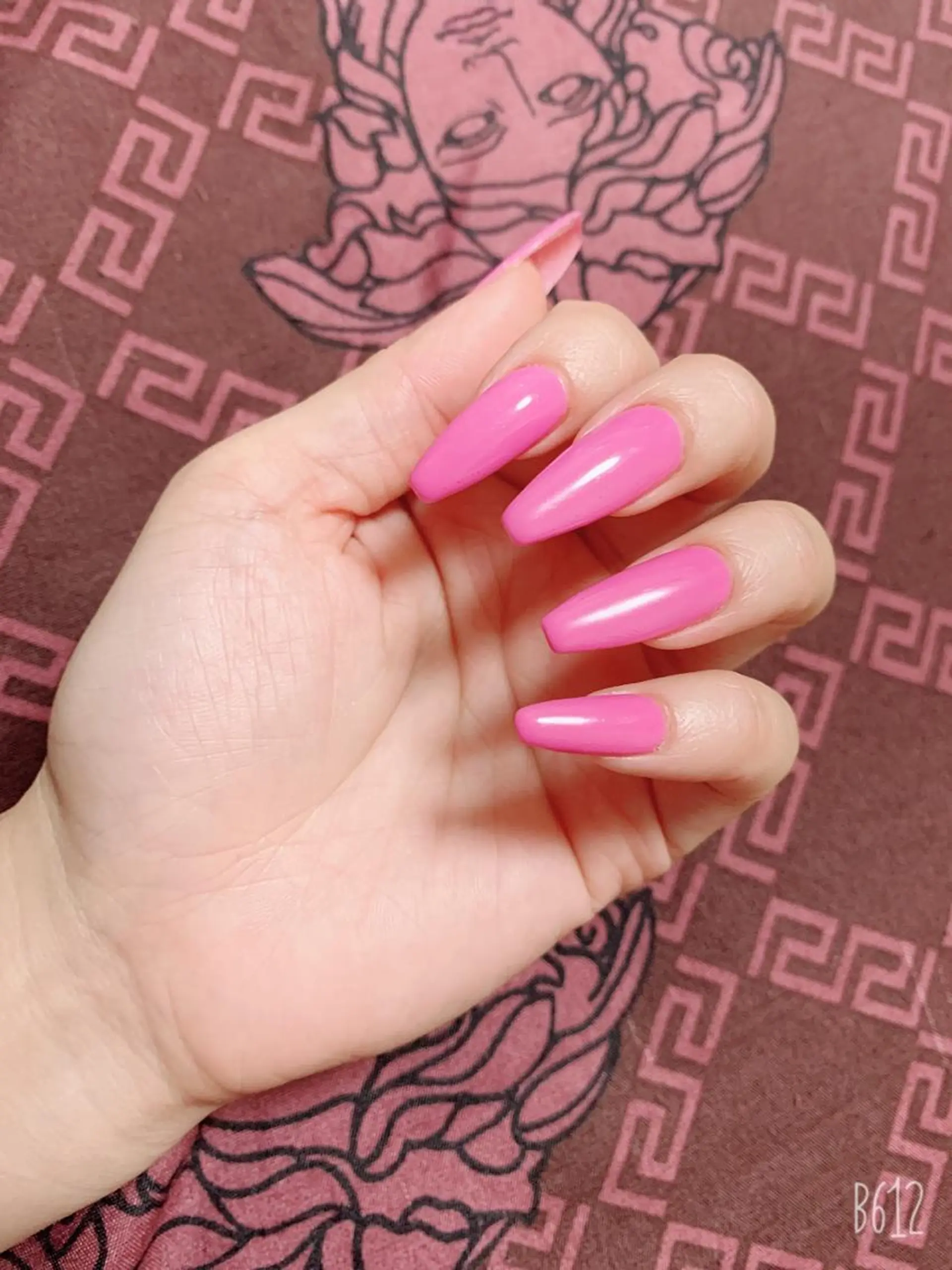 ネイル ワンカラーネイル 🌙🫧CHARME (RUKA)🦋🫧のネイルデザイン