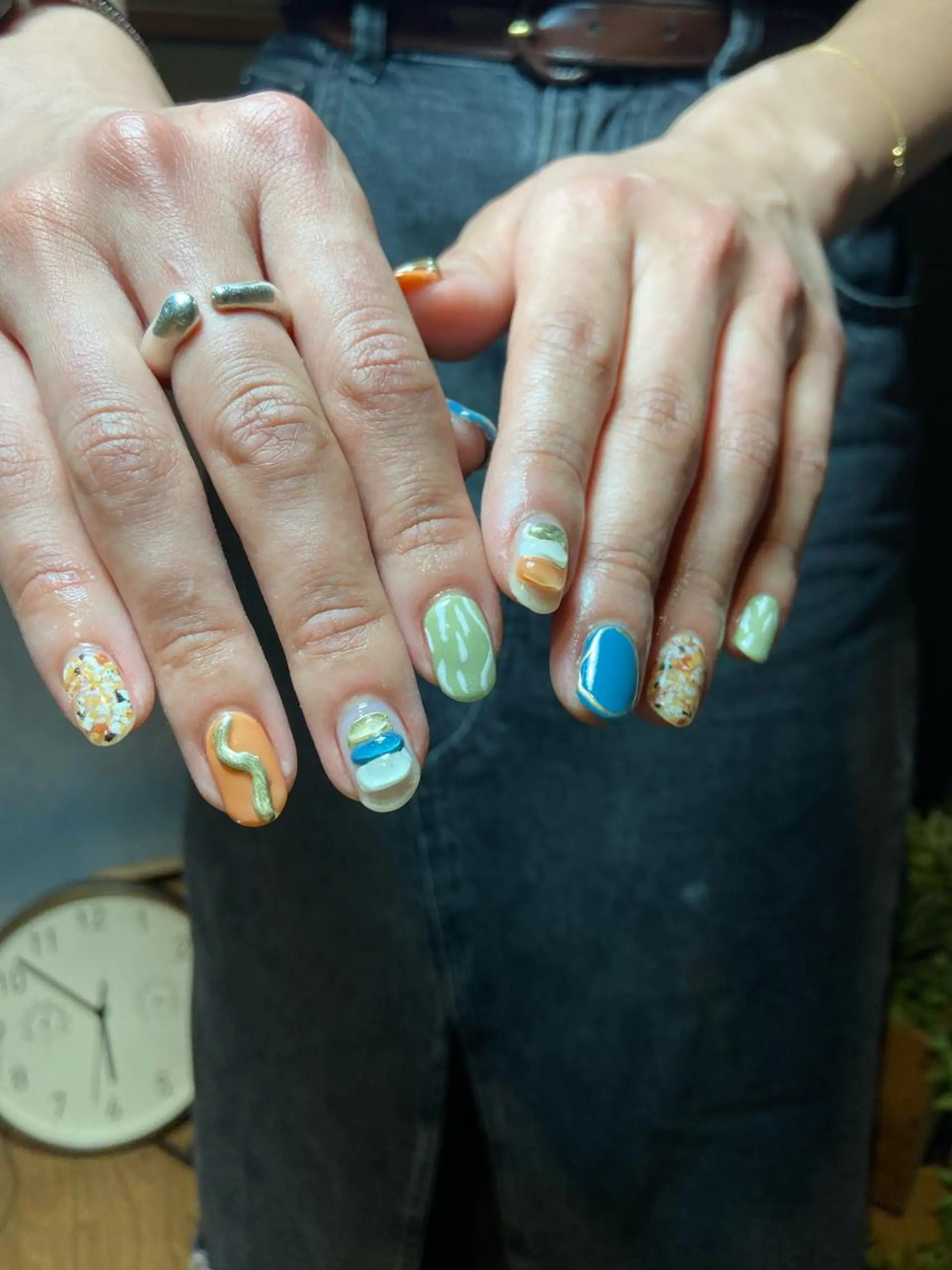 ネイル アートネイル マットネイル パステルネイル . unffのネイルデザイン