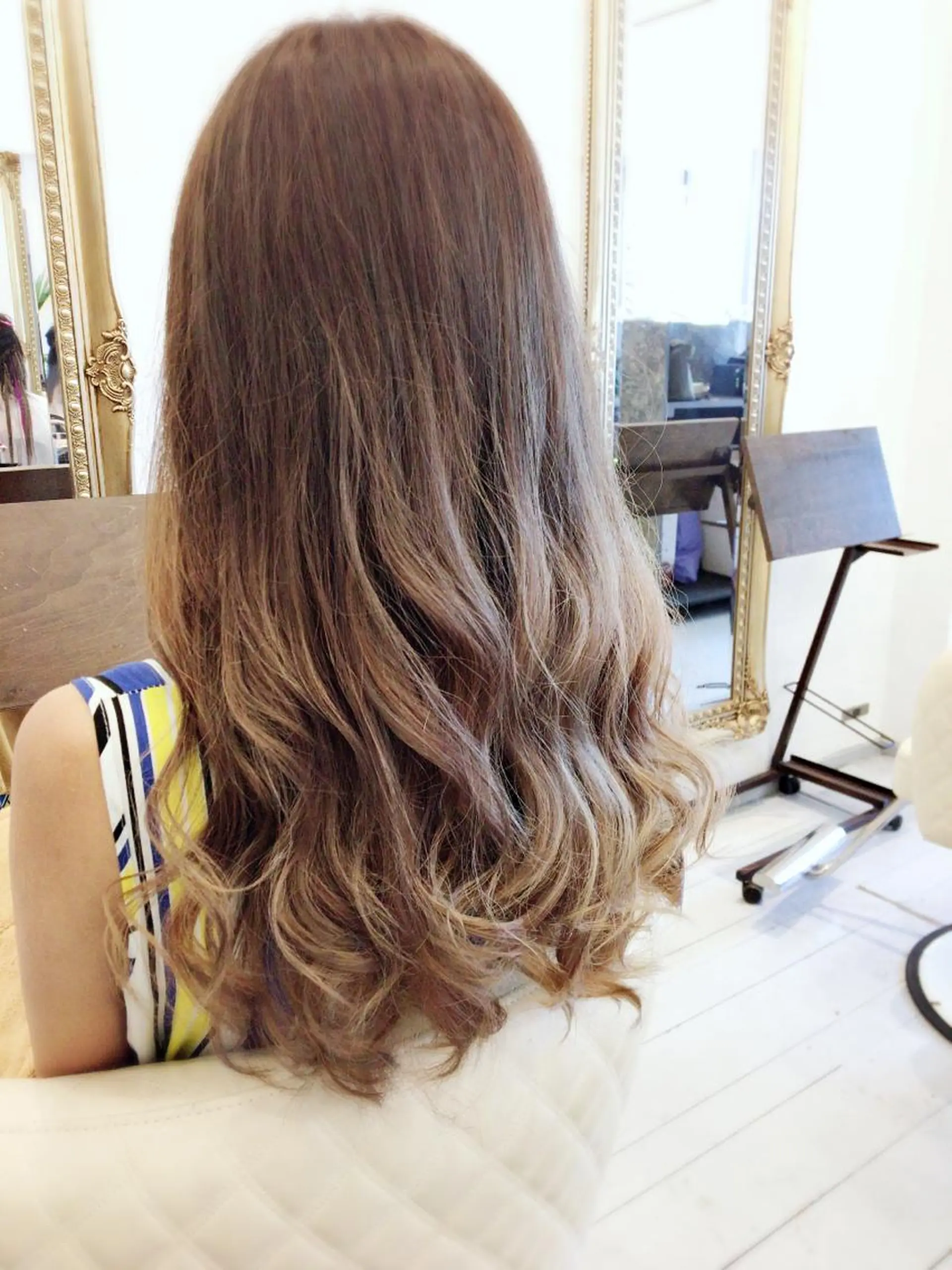 ロング カラー ヘアカラー トリートメント 🍀Moda by Grande🍀のヘアスタイル