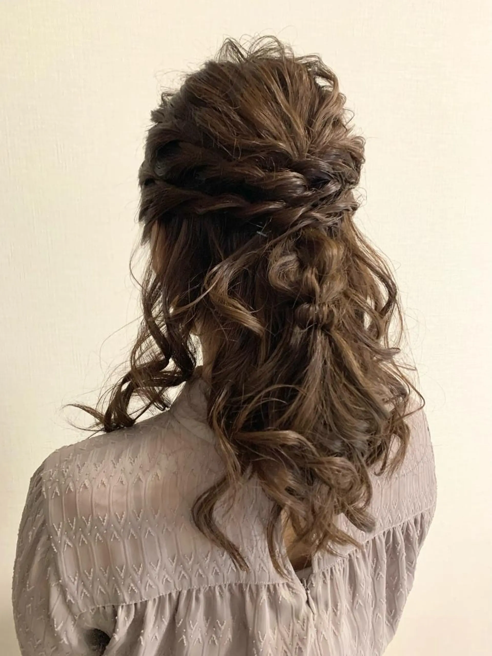 ヘアアレンジ ハーフアップ Kikuchi Eriのヘアスタイル