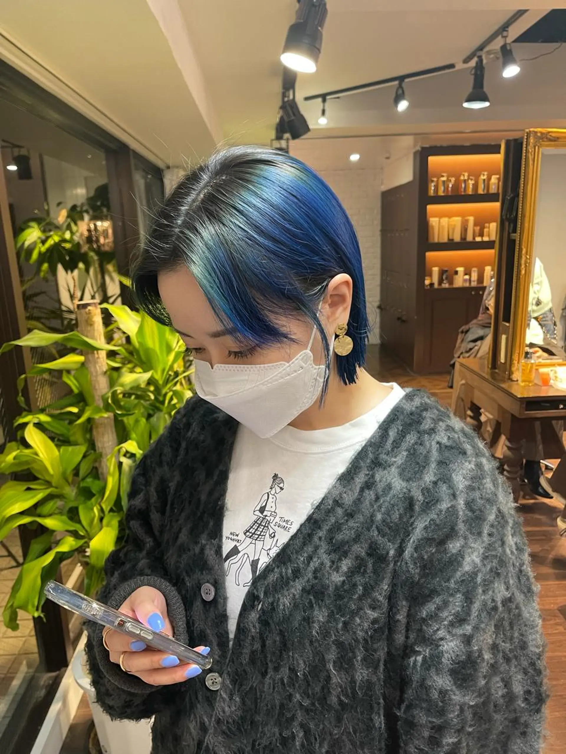 ショート 韓国風カラー 髪質改善 韓国風ヘア レイヤーカット トリートメント ワンホンヘア ケラチン/Kaitoのヘアスタイル