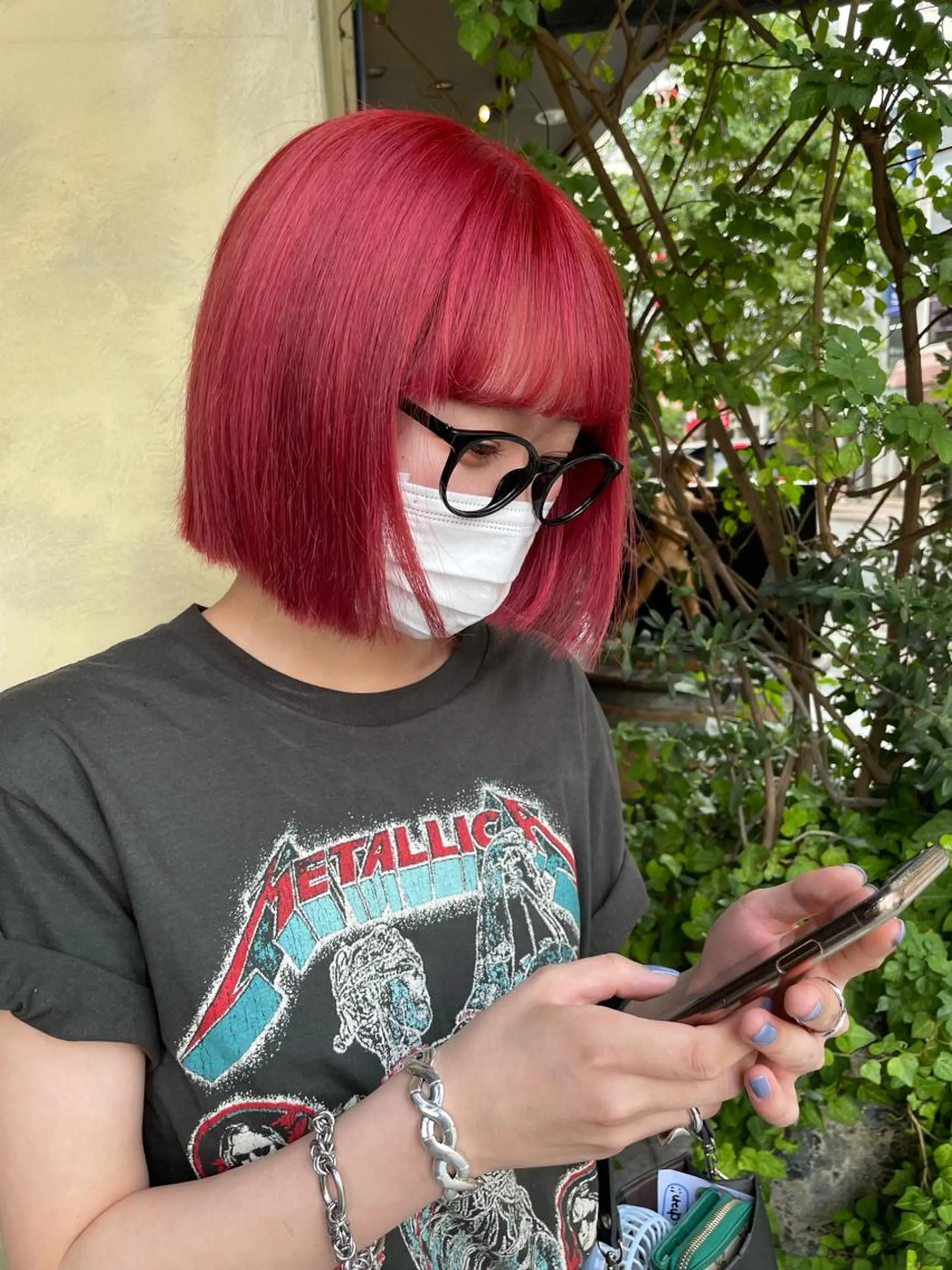 ショート カラー 個性派ネイル 🌼 ハルカ ♡のマツエク・マツパデザイン