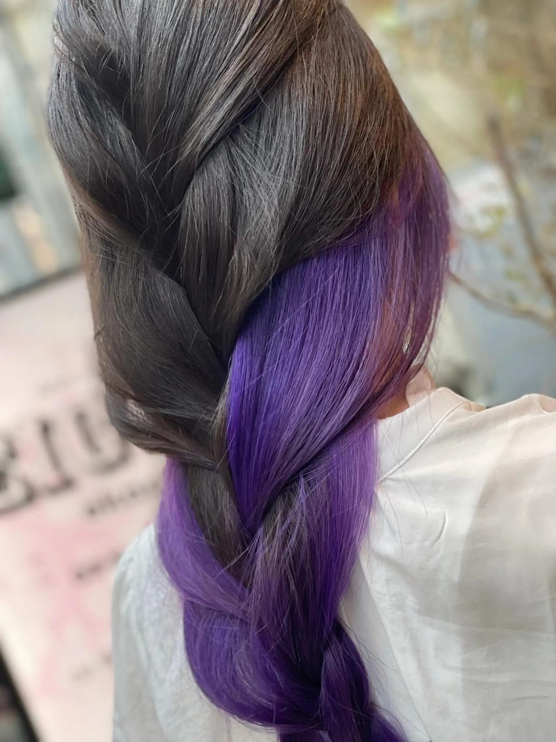 ミディアム カラー ヘアアレンジ ヘアカラー トリートメント 髪質改善×ハイトーン 中田啄也のヘアスタイル