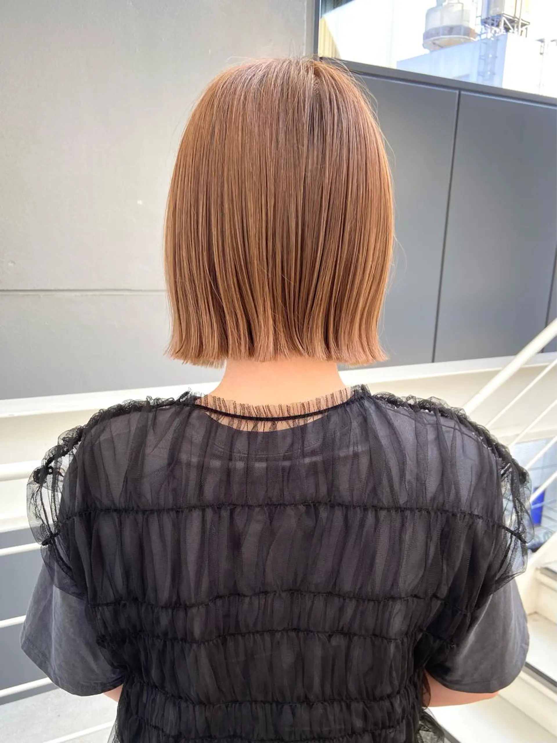 ショート カラー カット 縮毛矯正 トリートメント ERI  / newi町田のヘアスタイル