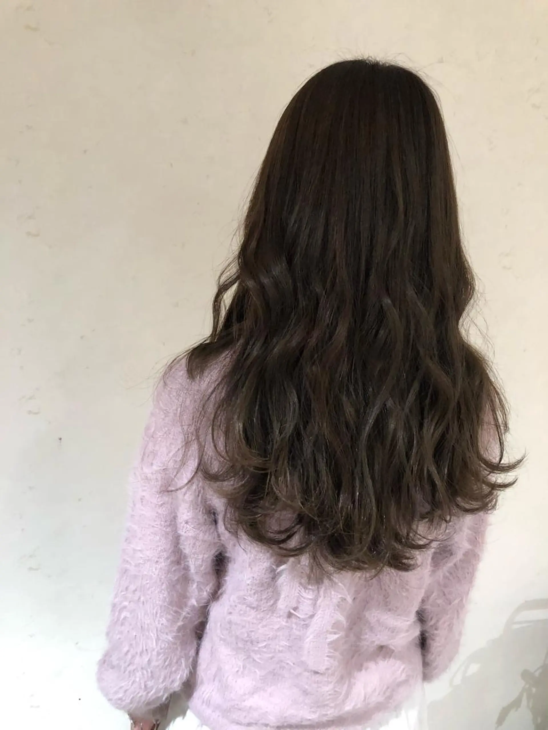 ロング カラー 小島嵩人 縮毛矯正 髪質改善のヘアスタイル