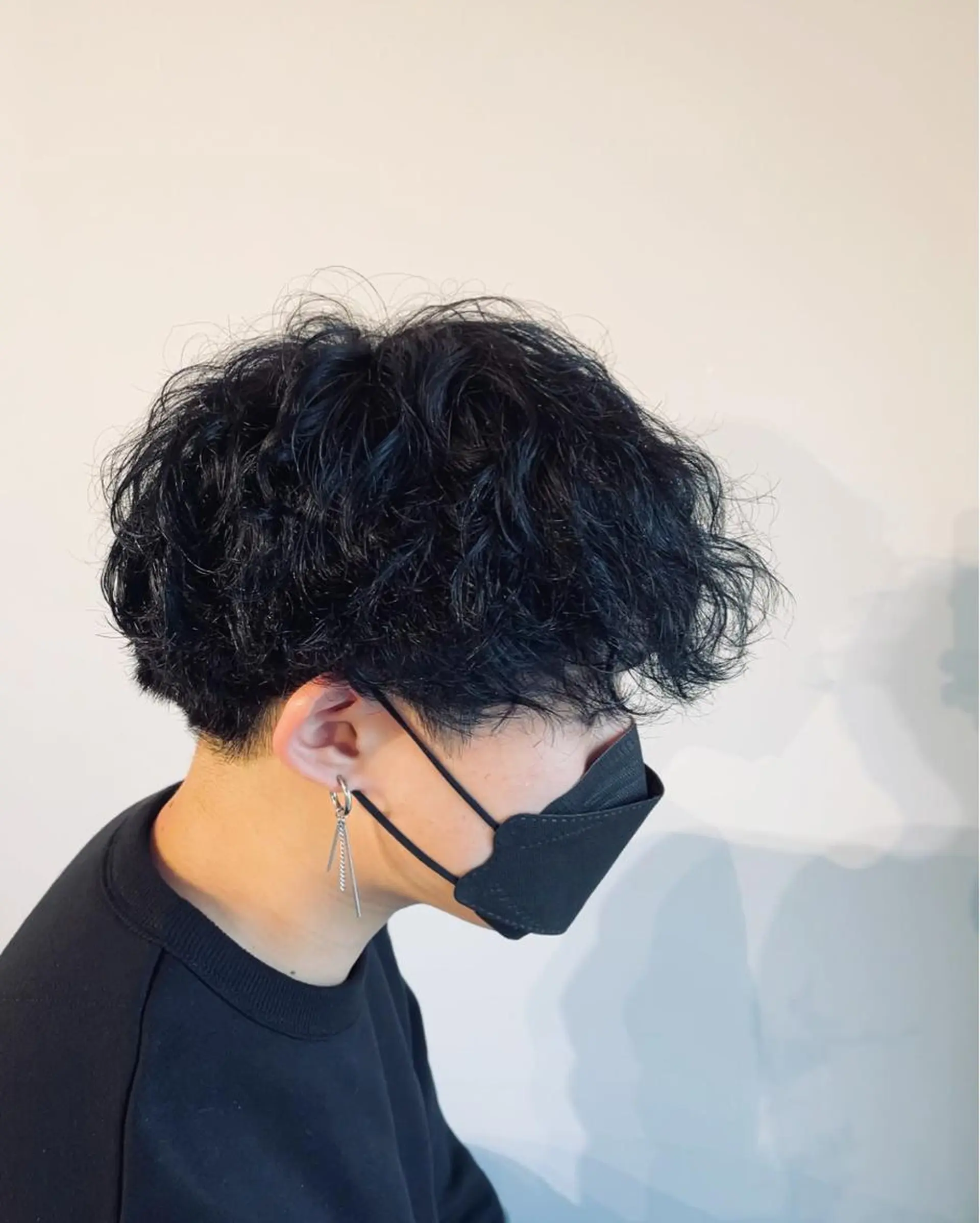 パーマ メンズ La fith hair ray 札幌店所属・顔まわり/W カラー/リョウのヘアスタイル