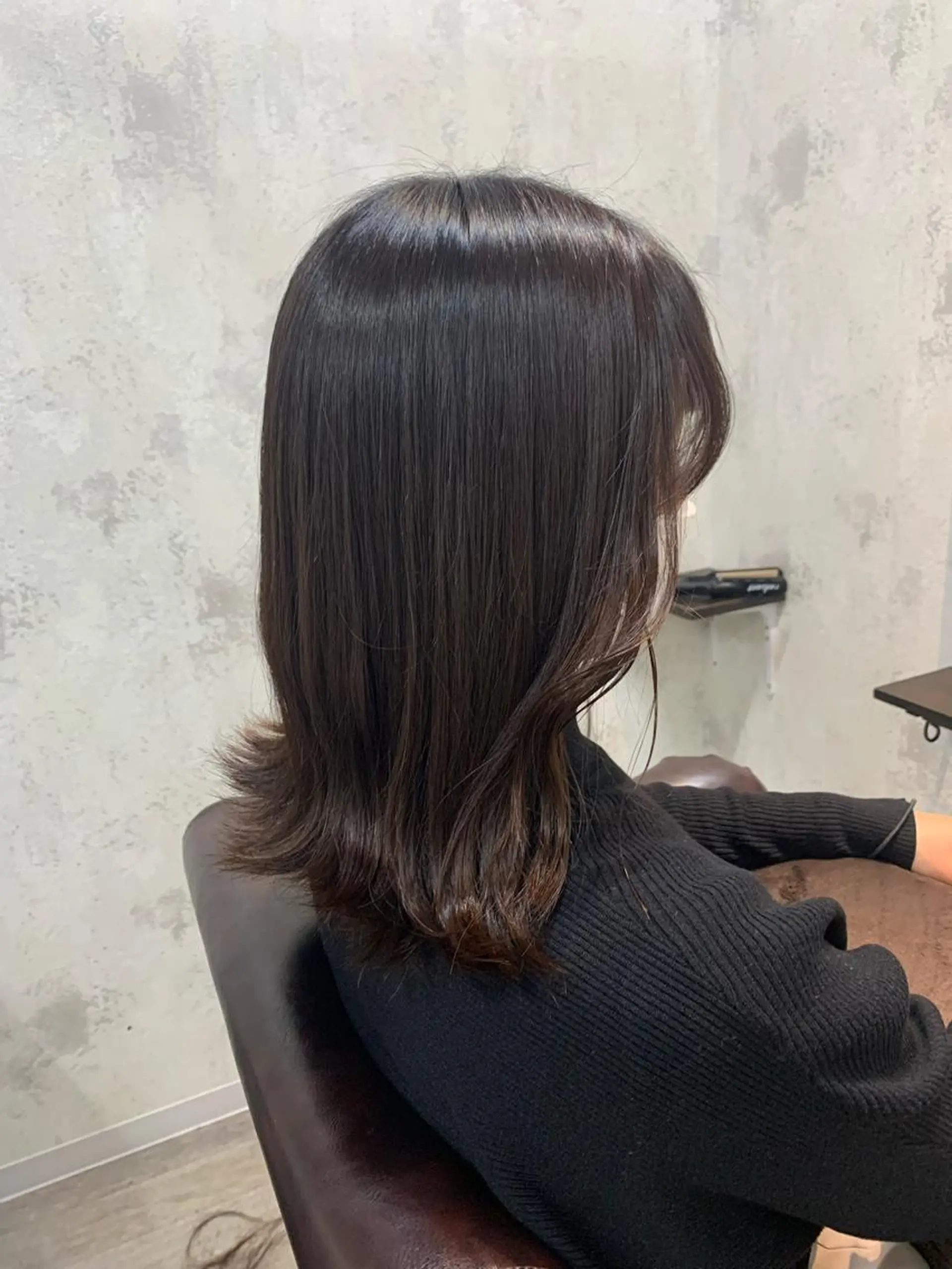 ミディアム り ほのヘアスタイル