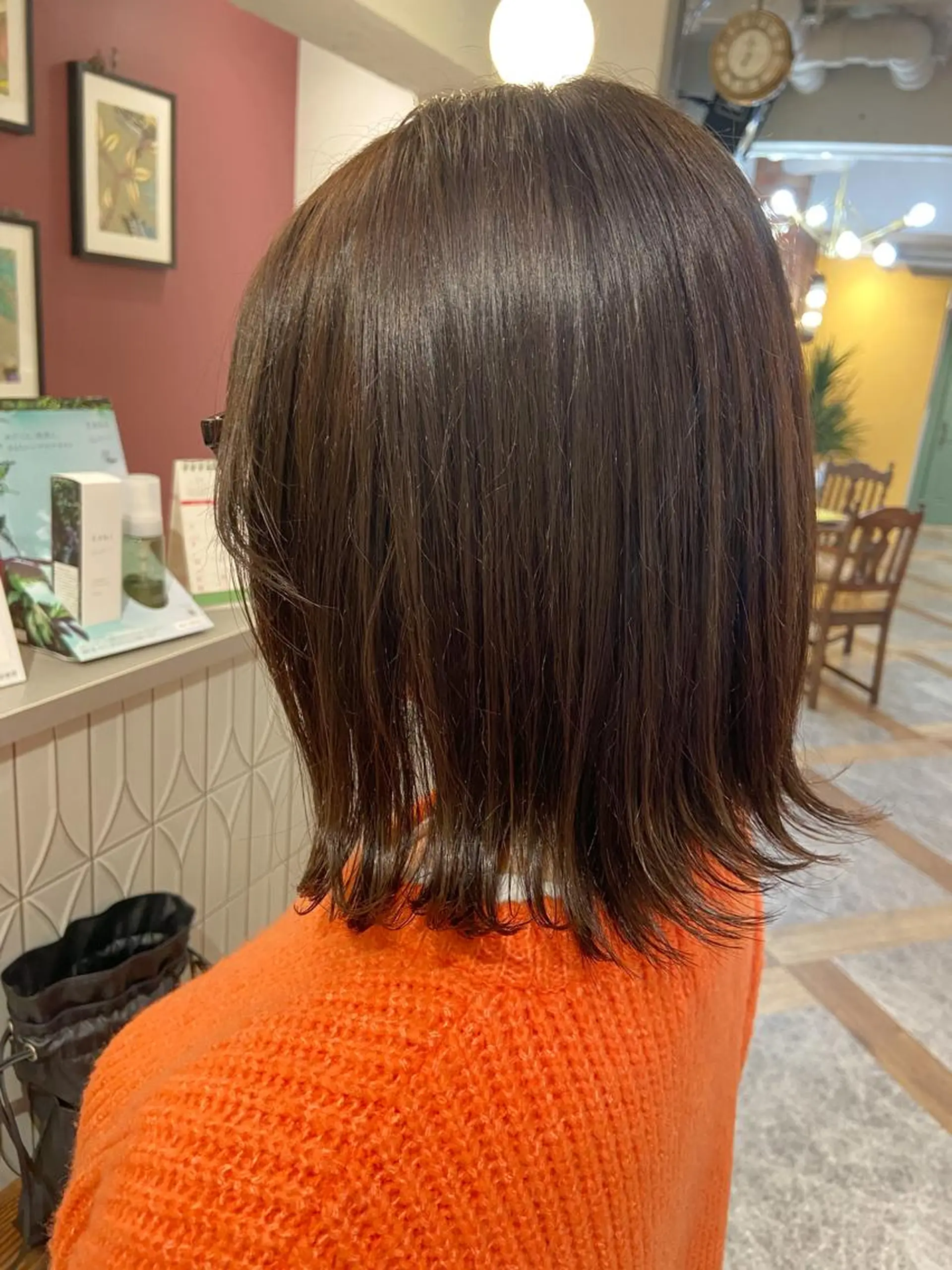 ミディアム カラー 滝口 江梨🔅のヘアスタイル