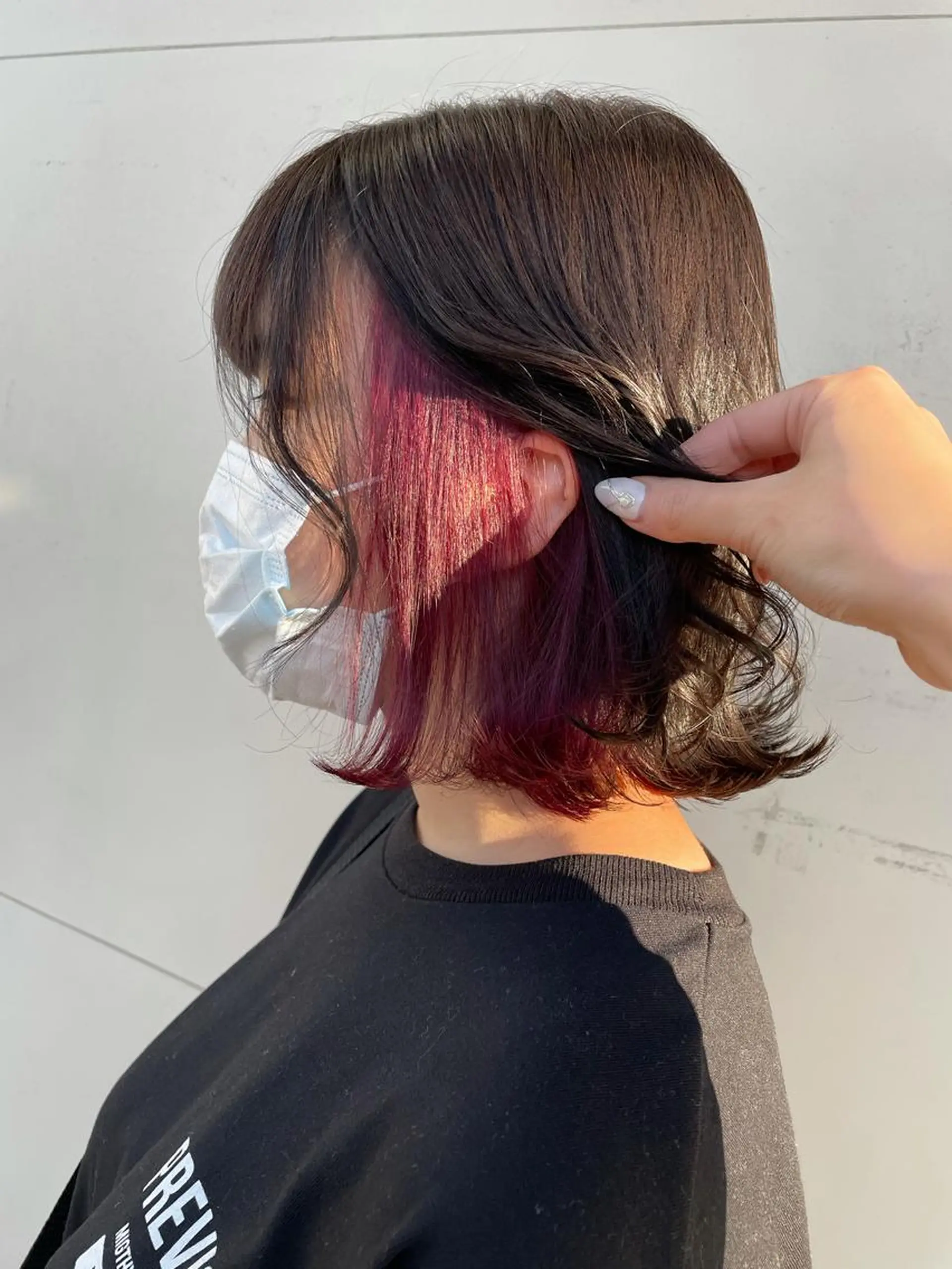 カラー ヘアカラー トリートメント ヘアセット Lapis❤️‍🔥 HAZUKIのヘアスタイル