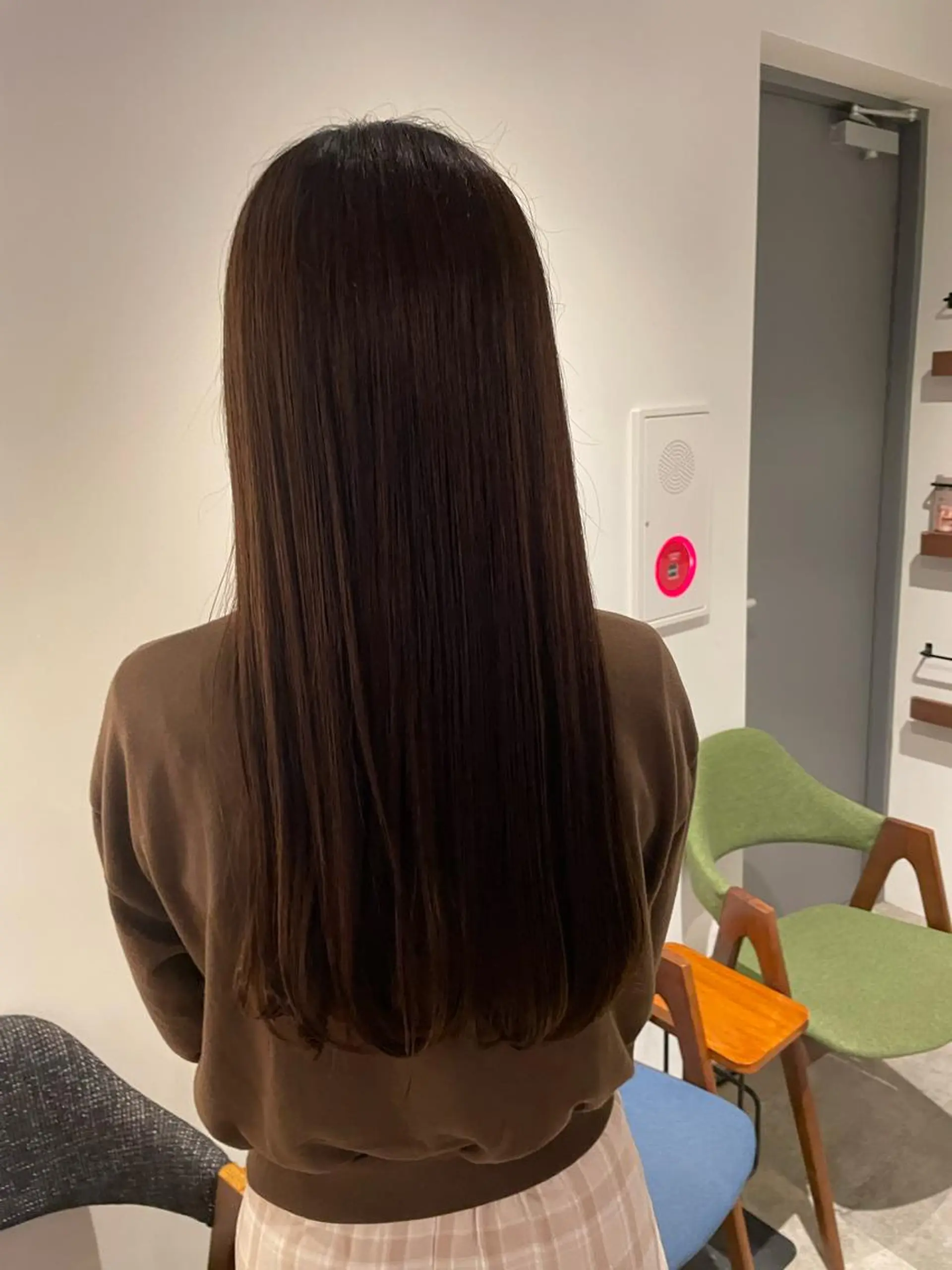 ロング トリートメント ren ボブロブ/ミディアムのヘアスタイル