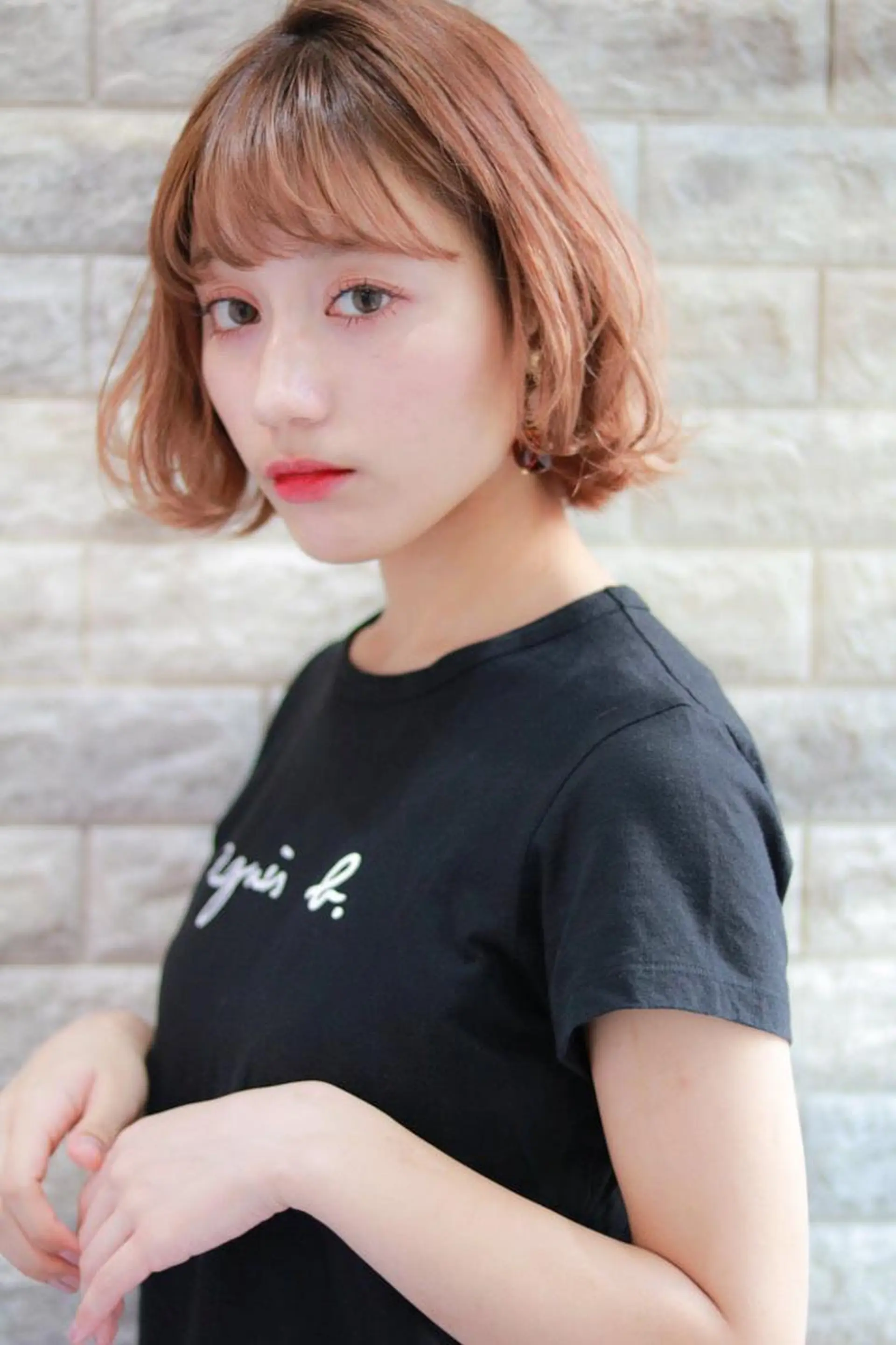 ショート カラー カット ヘアカラー トリートメント ほさか しんごのヘアスタイル