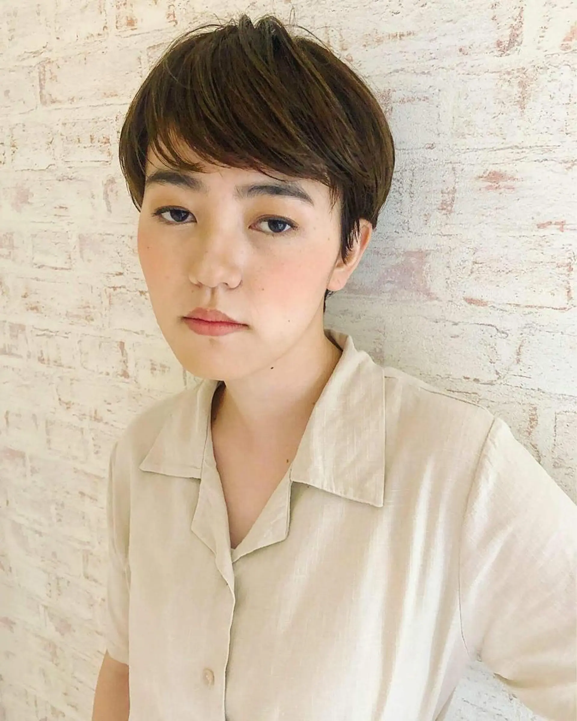 ショート カラー パーマ HEADS  ex所属・HEADS ex市川 ママ美容師ARISAのヘアスタイル