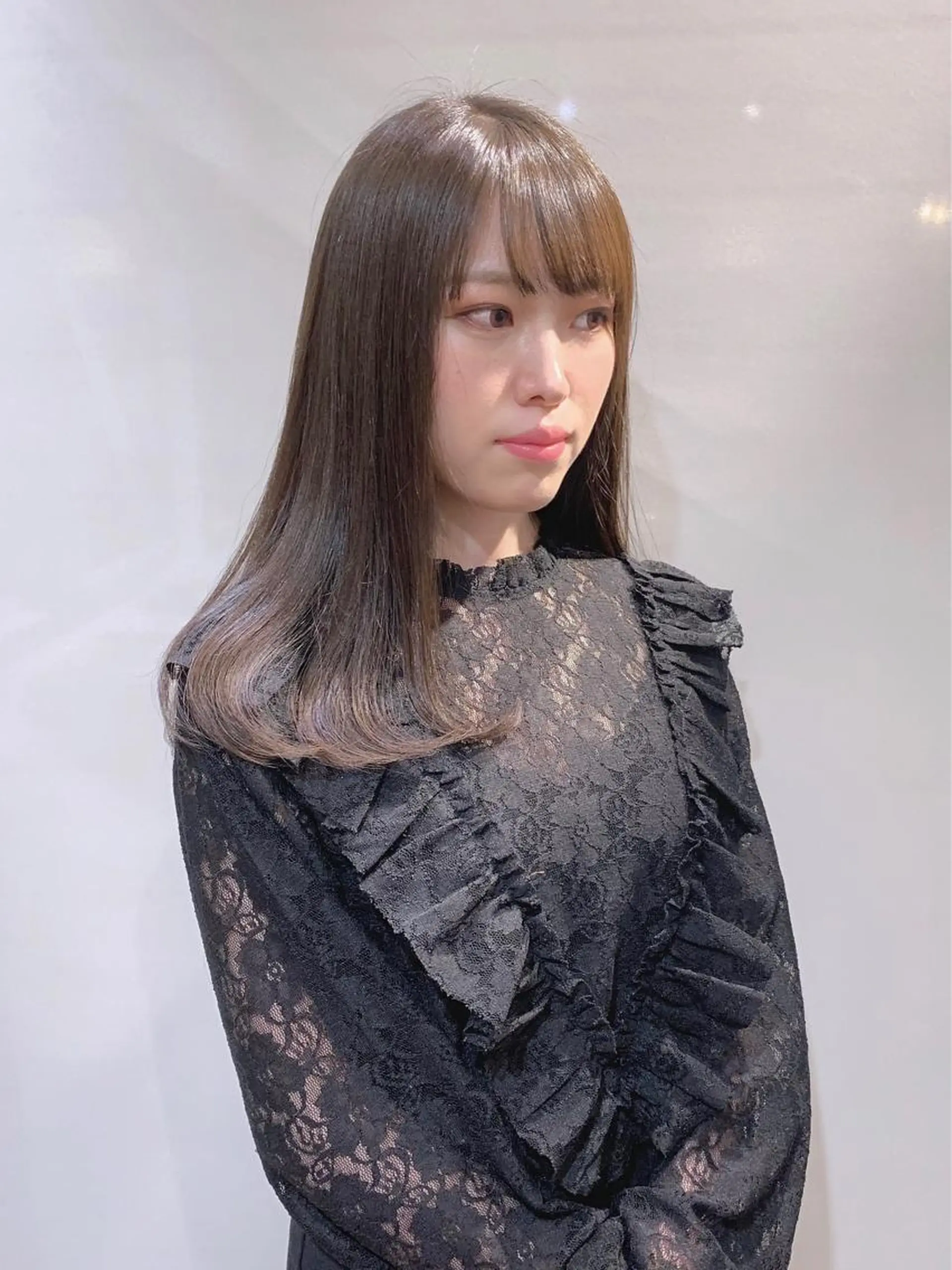 セミロング カラー ヘアアレンジ カット ヘアカラー トリートメント As hair所属・柔らか垢抜けｶﾗｰと ｶｯﾄ🫧ASUKAのヘアスタイル