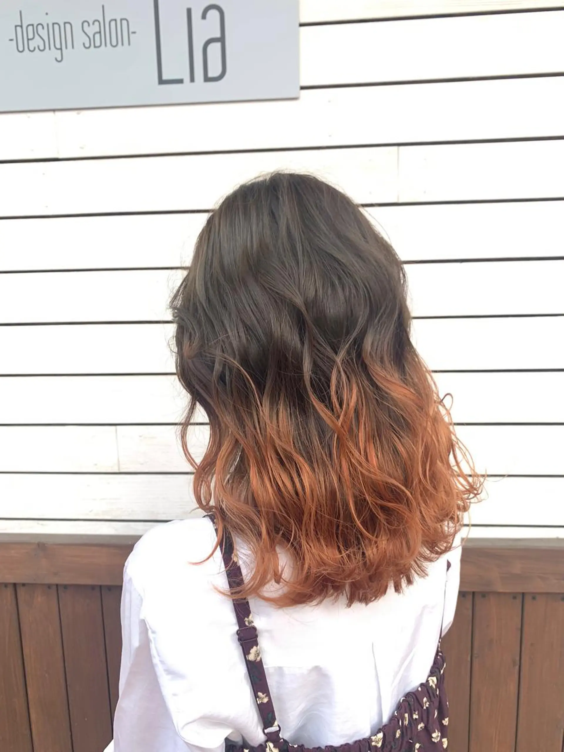 ミディアム レディース専用🌷咲 の垢抜けブリーチ部屋のヘアスタイル