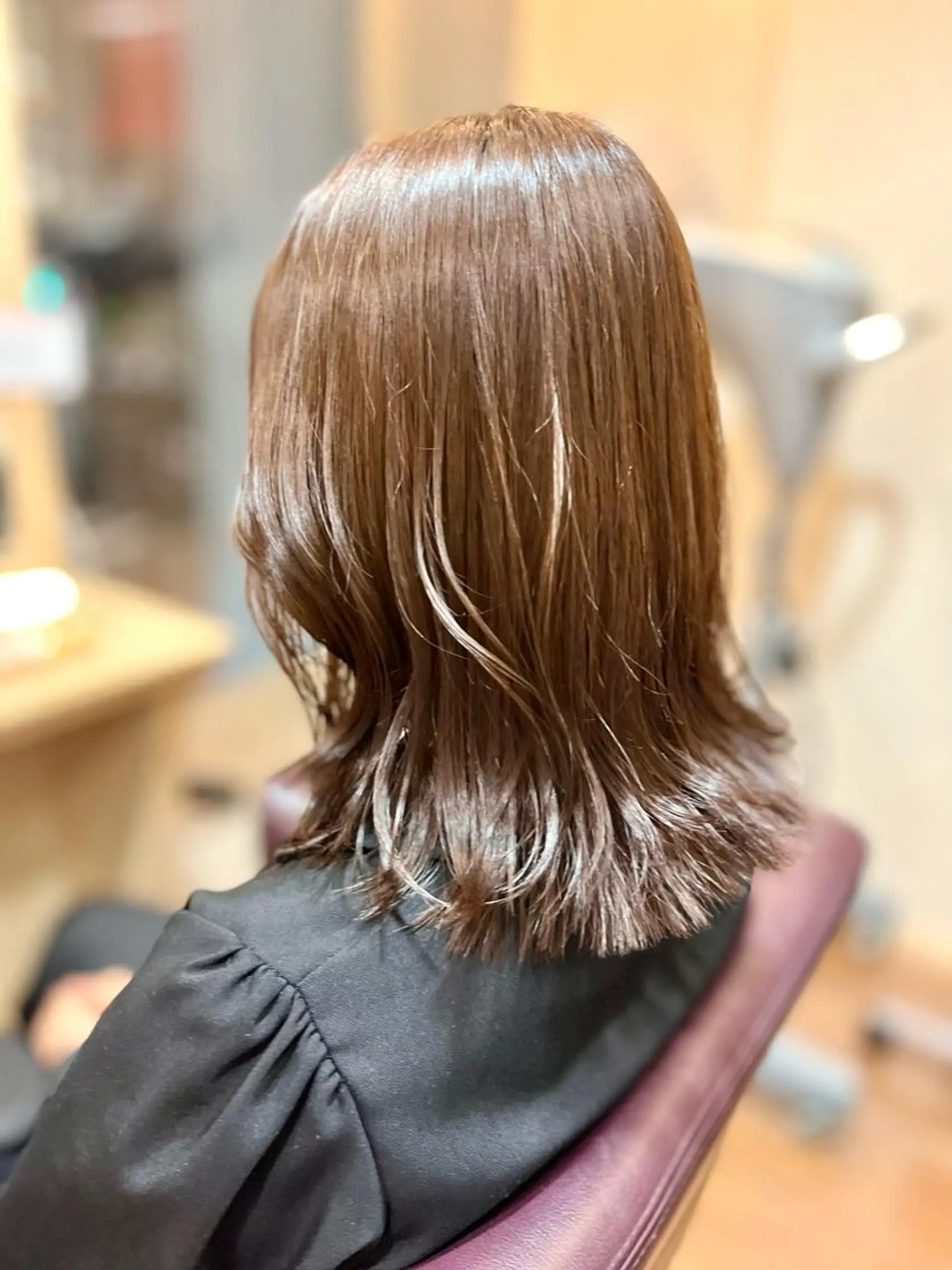 ミディアム オオソネ マリアのヘアスタイル