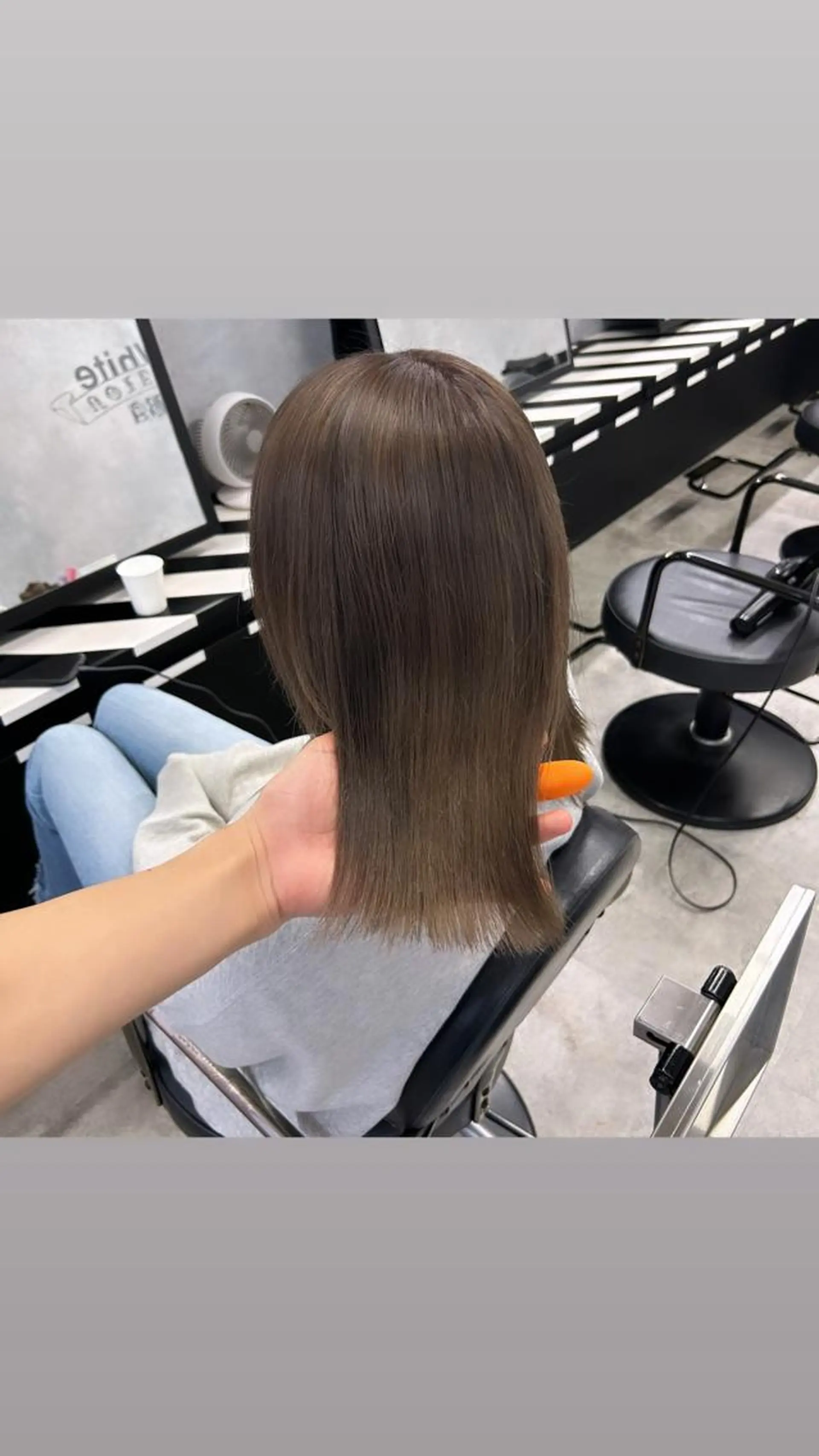 ミディアム Hui.所属・縮毛矯正・髪質改善 特化 出納 直起のヘアスタイル