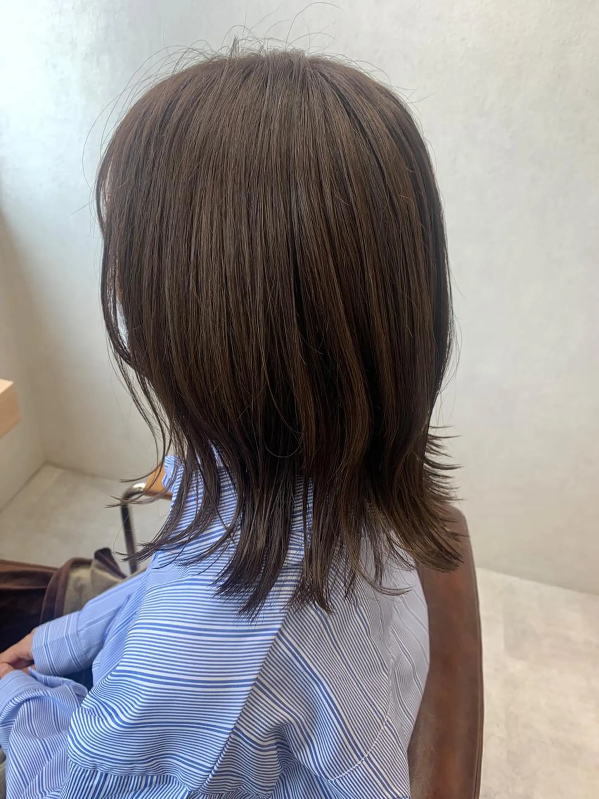 ミディアム カット ヘアカラー トリートメント tocca河原町〰️ 藤川日向のヘアスタイル