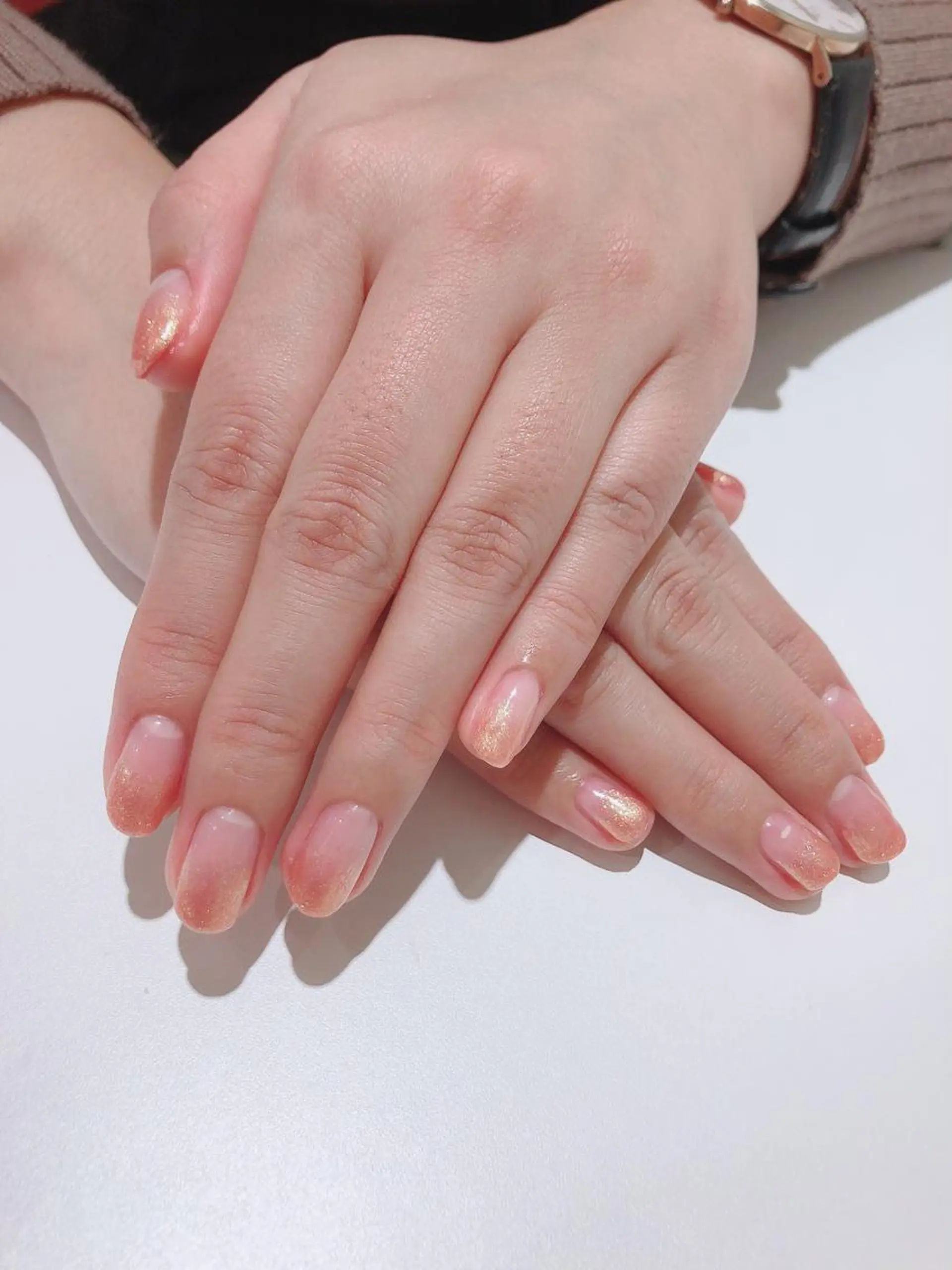 ネイル グラデーション ラメ(グリッター) ラメグラデーション nail salon REMのネイルデザイン