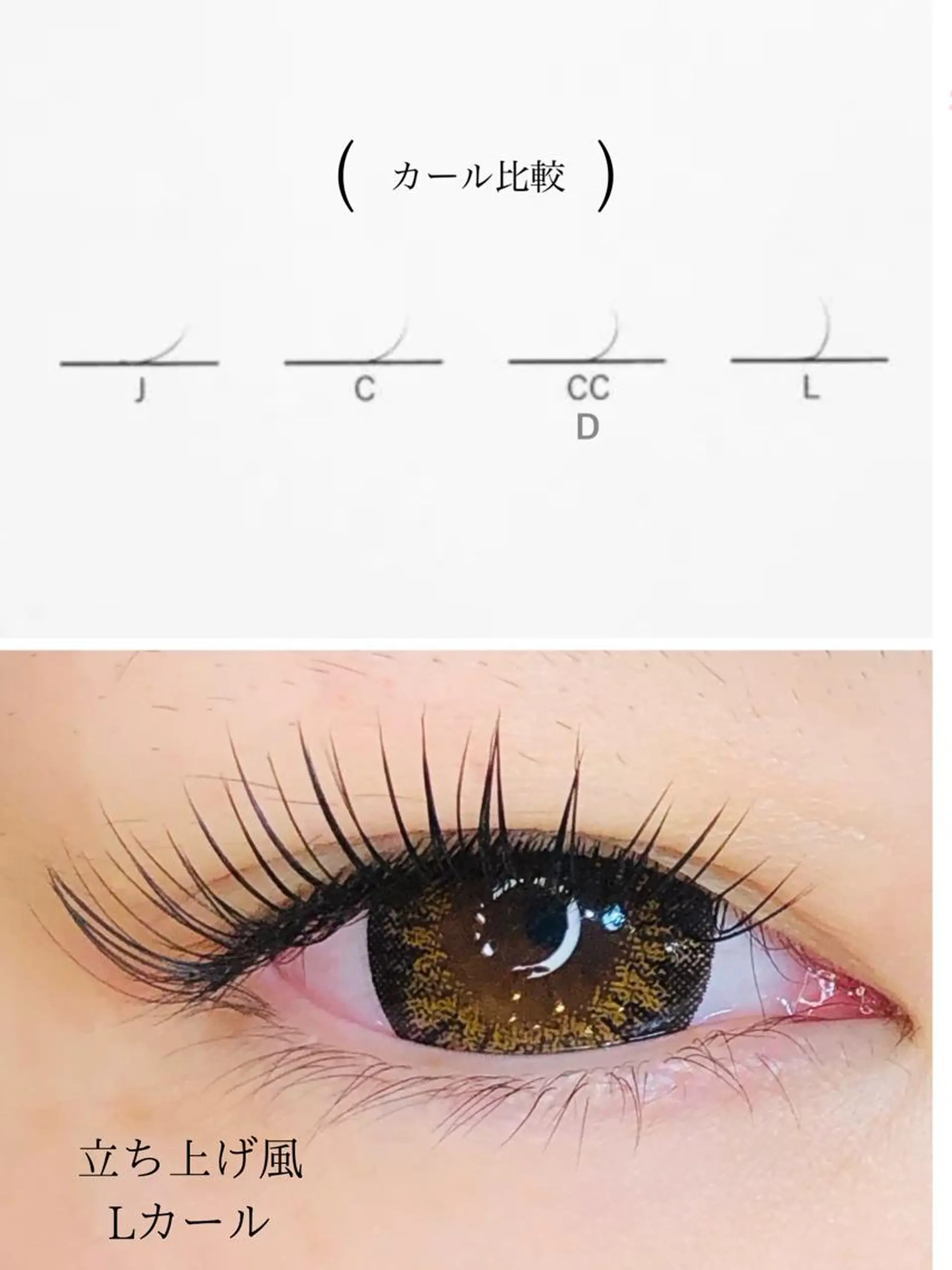 マツエク・マツパ Lカール マツエク &Jolie beauty  salon所属・＆Jolie スタッフのマツエク・マツパデザイン