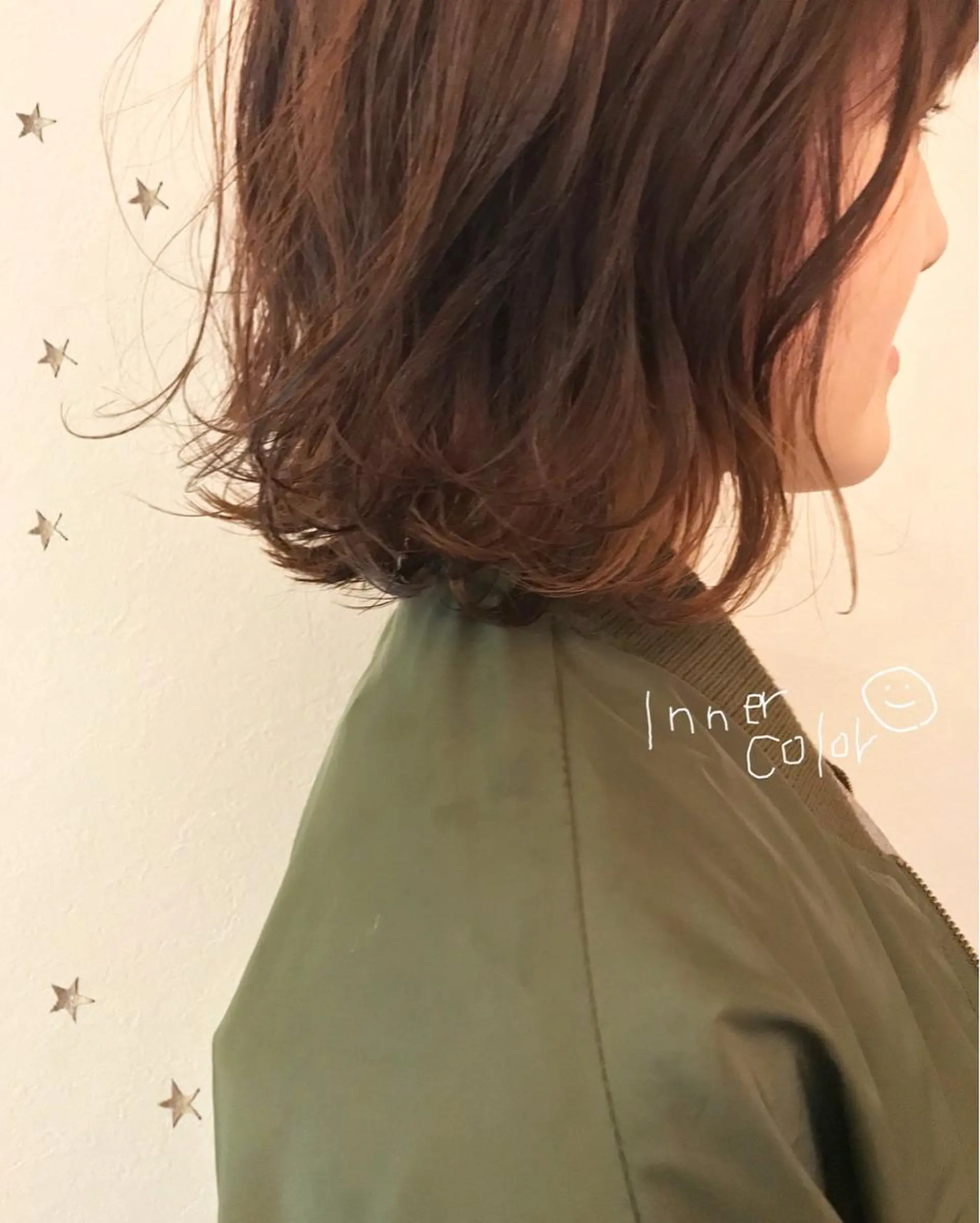 ミディアム カラー salon AKIRA所属・市川 千夏のヘアスタイル