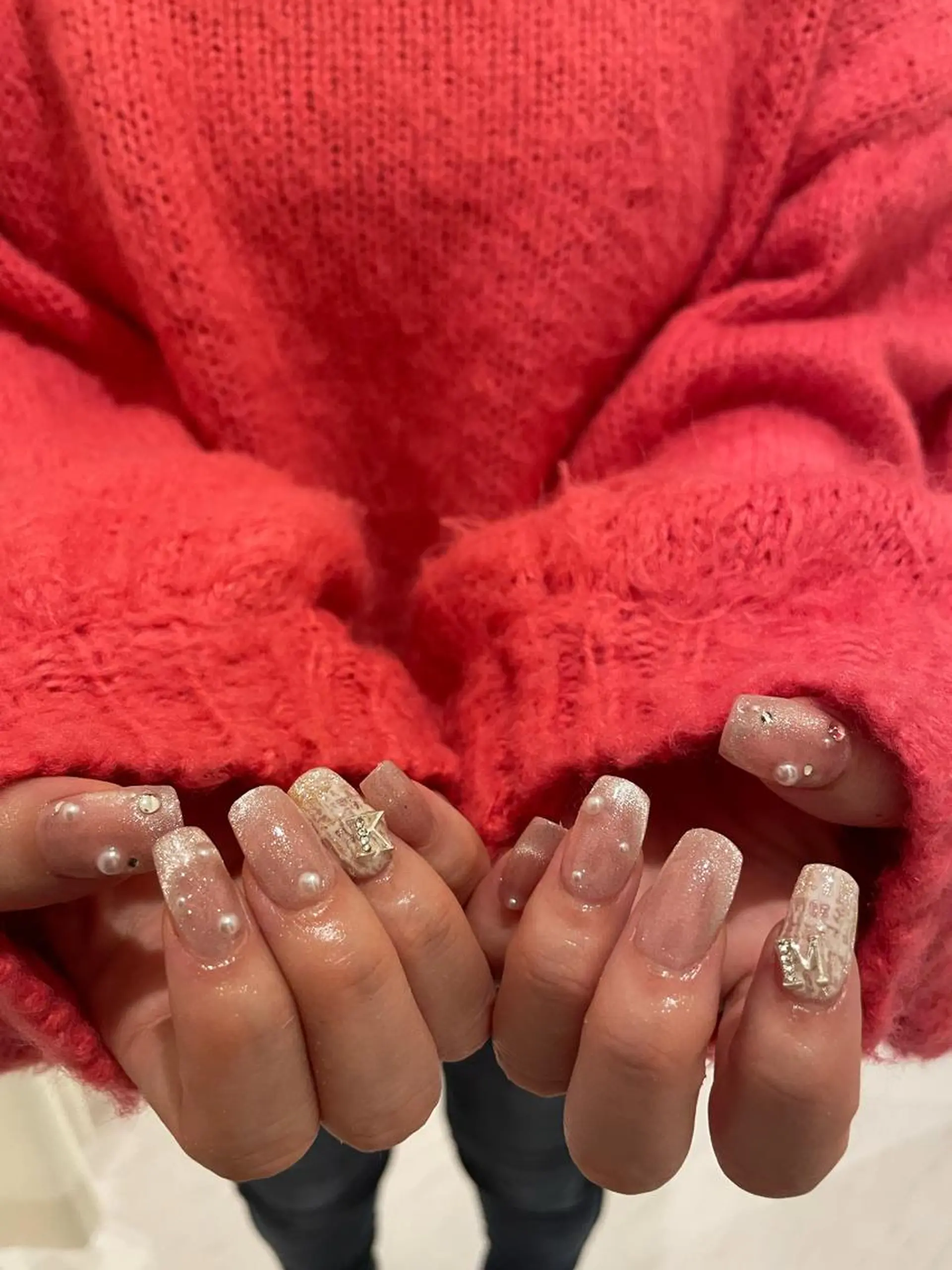 ネイル 束感まつ毛/ネイル/ LED♥KIRARAのマツエク・マツパデザイン