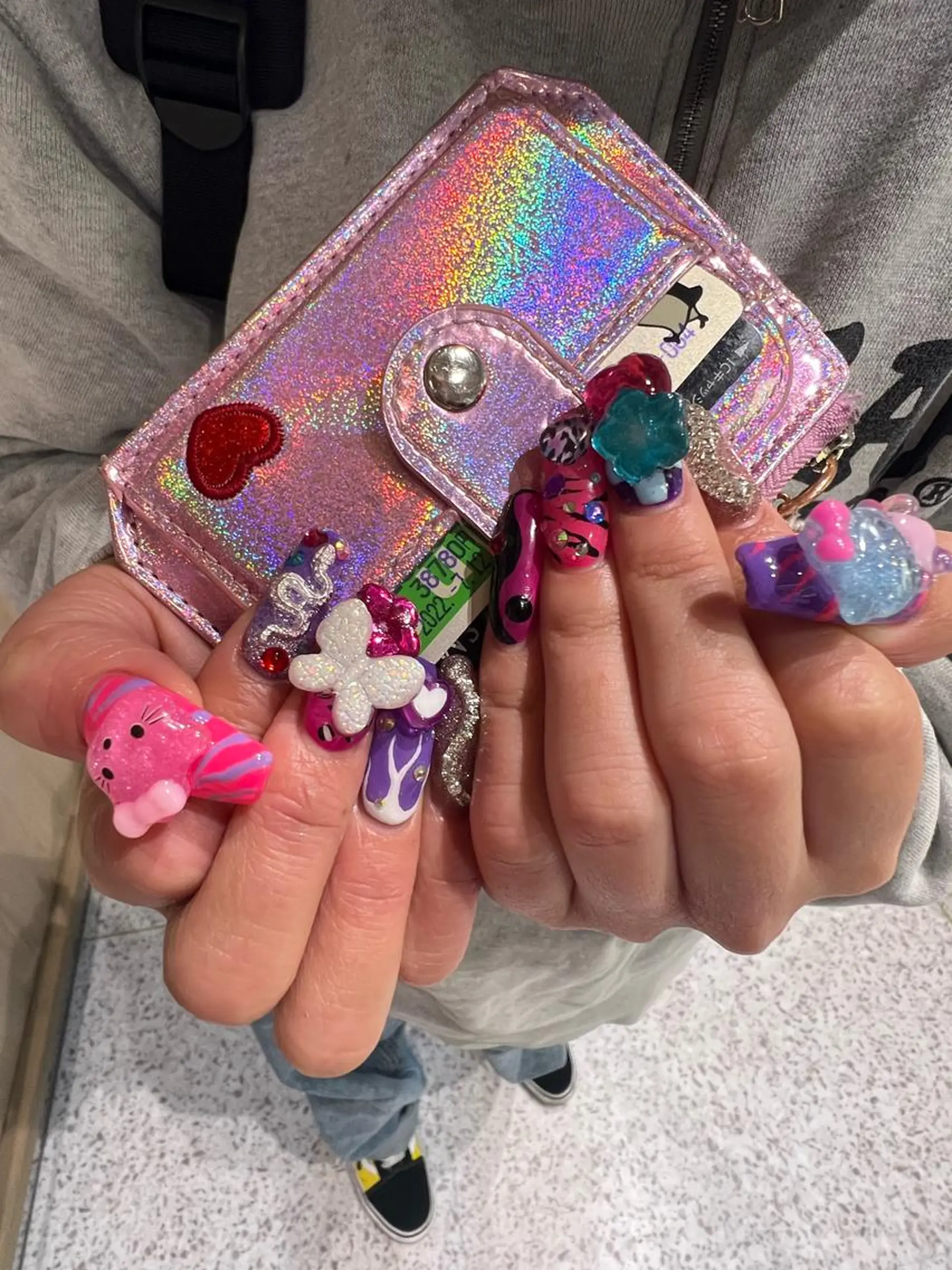 ネイル 個性派／中韓ネイル SAKURAのネイルデザイン