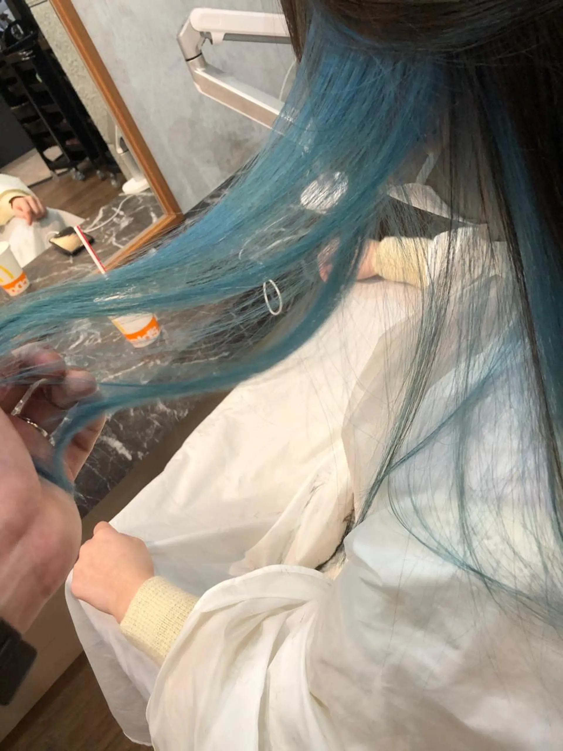 ミディアム カラー olino 【オリノ】西田辺のヘアスタイル