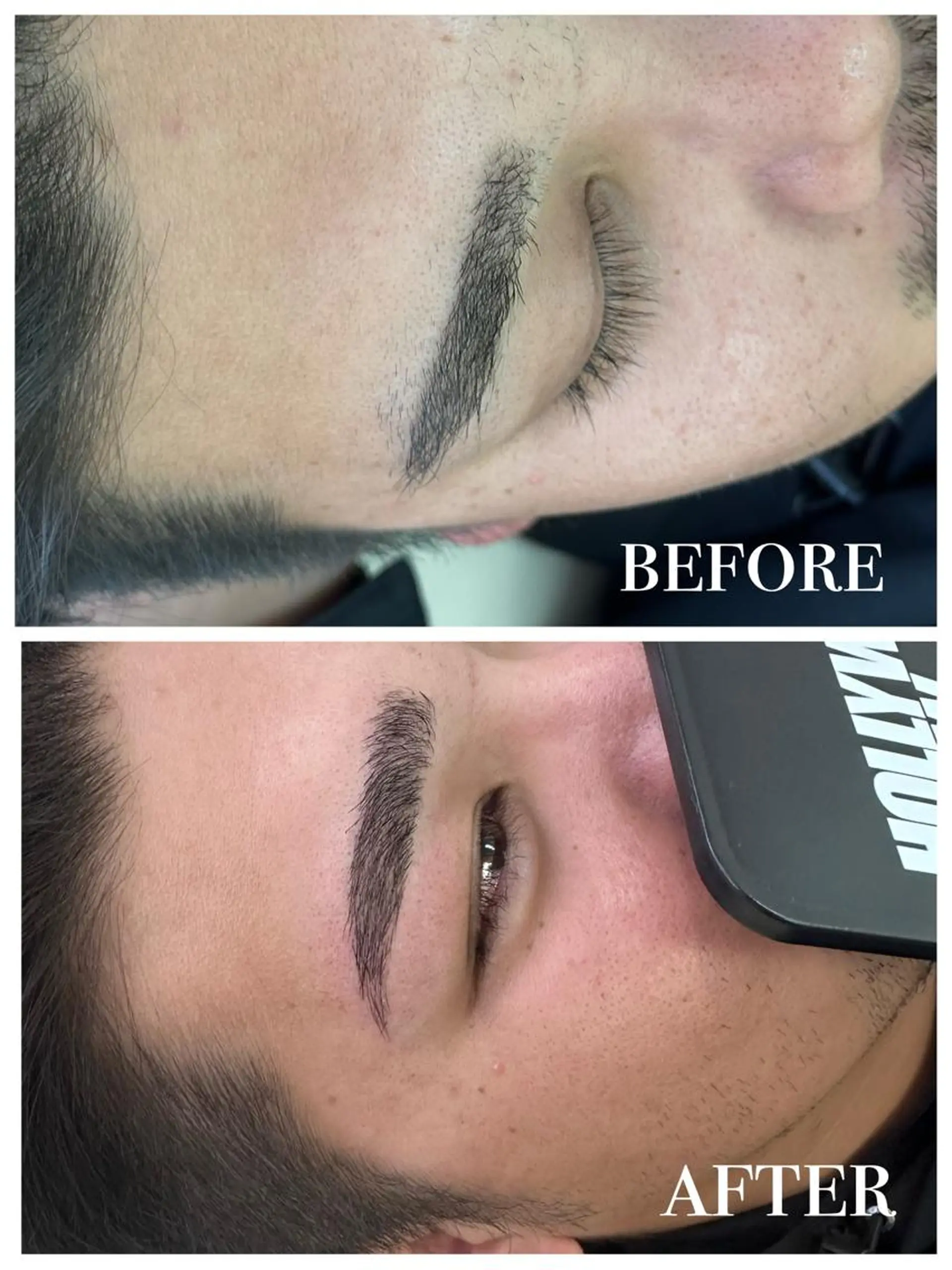 メンズ アイブロウ ワックス脱毛 その他(アイブロウ) Rubble所属・Rubble 菊田のマツエク・マツパデザイン